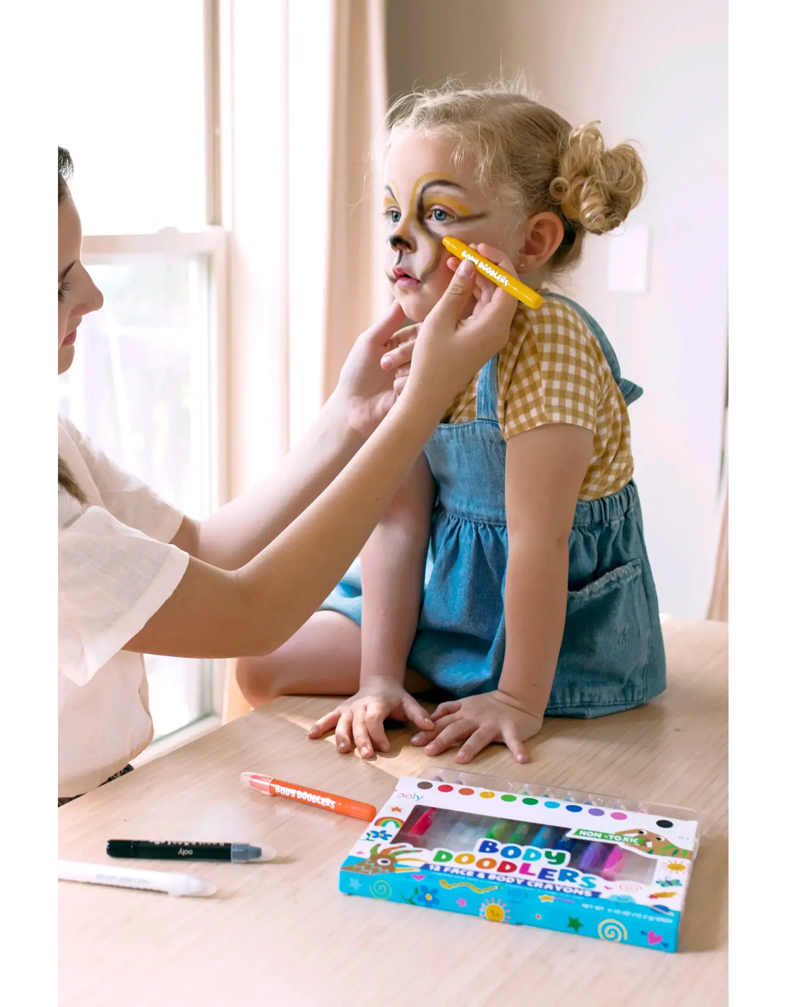 Ooly Body Doodlers: Face & Body Crayons (Set of 12)