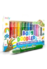 Ooly Body Doodlers: Face & Body Crayons (Set of 12)