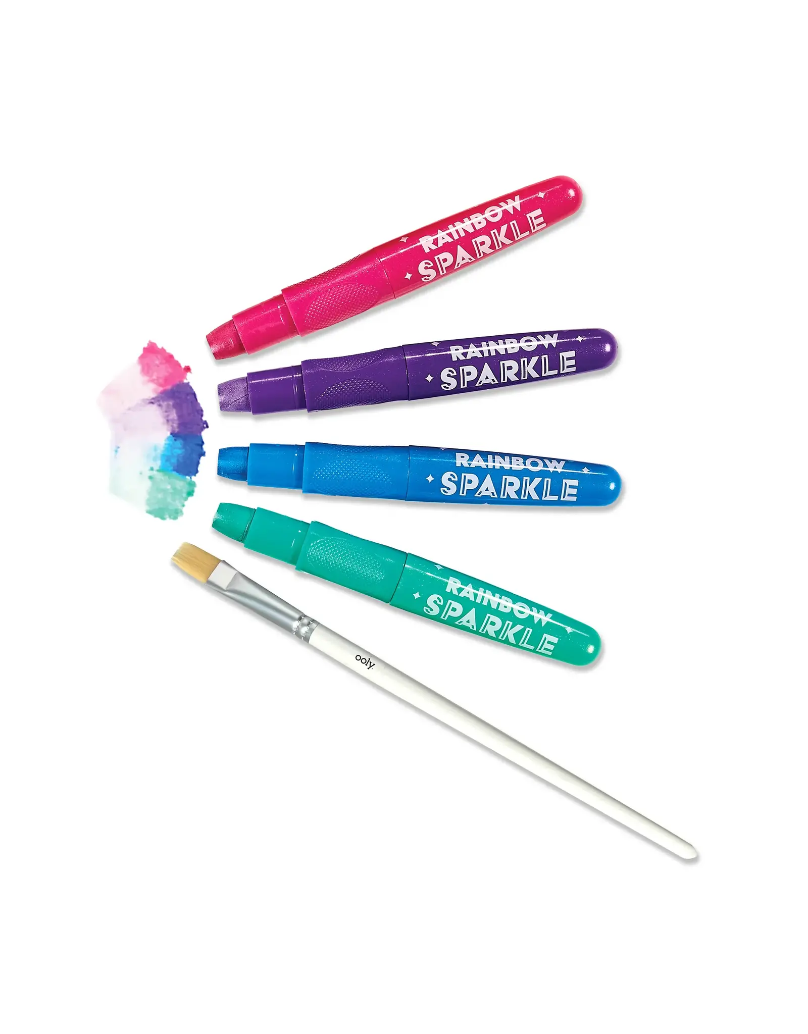 Ooly Rainbow Sparkle: Watercolor Gel Crayons (Set of 12)