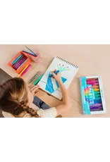 Ooly Rainbow Sparkle: Watercolor Gel Crayons (Set of 12)