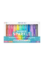 Ooly Rainbow Sparkle: Watercolor Gel Crayons (Set of 12)