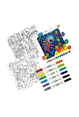 Ooly Colortopia: Paint Marker By Number Kit - Epic Adventures (8 PC Set)
