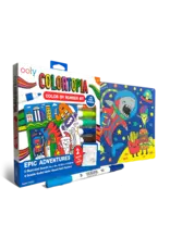 Ooly Colortopia: Paint Marker By Number Kit - Epic Adventures (8 PC Set)