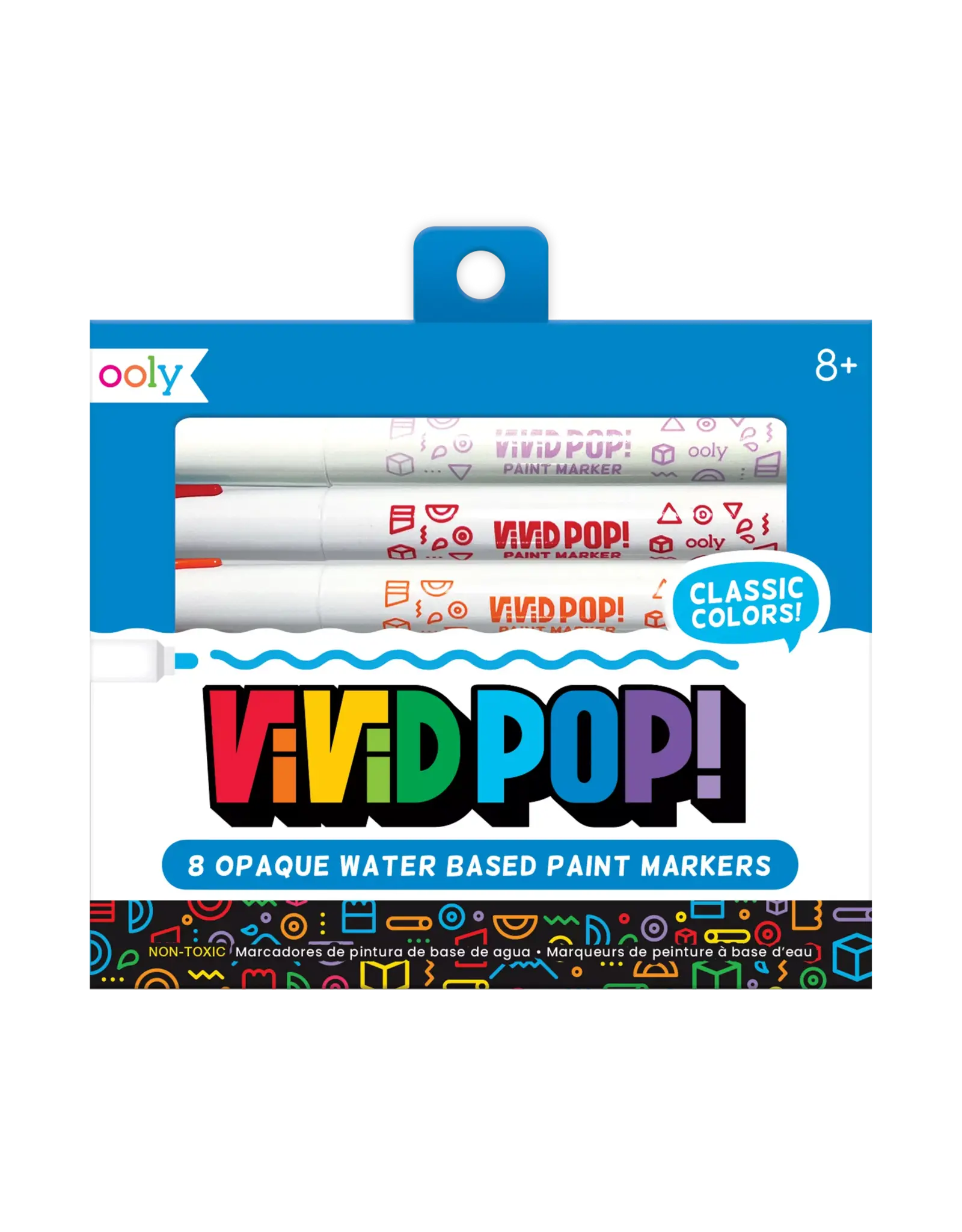 Ooly Vivid Pop! Water Based Paint Markers