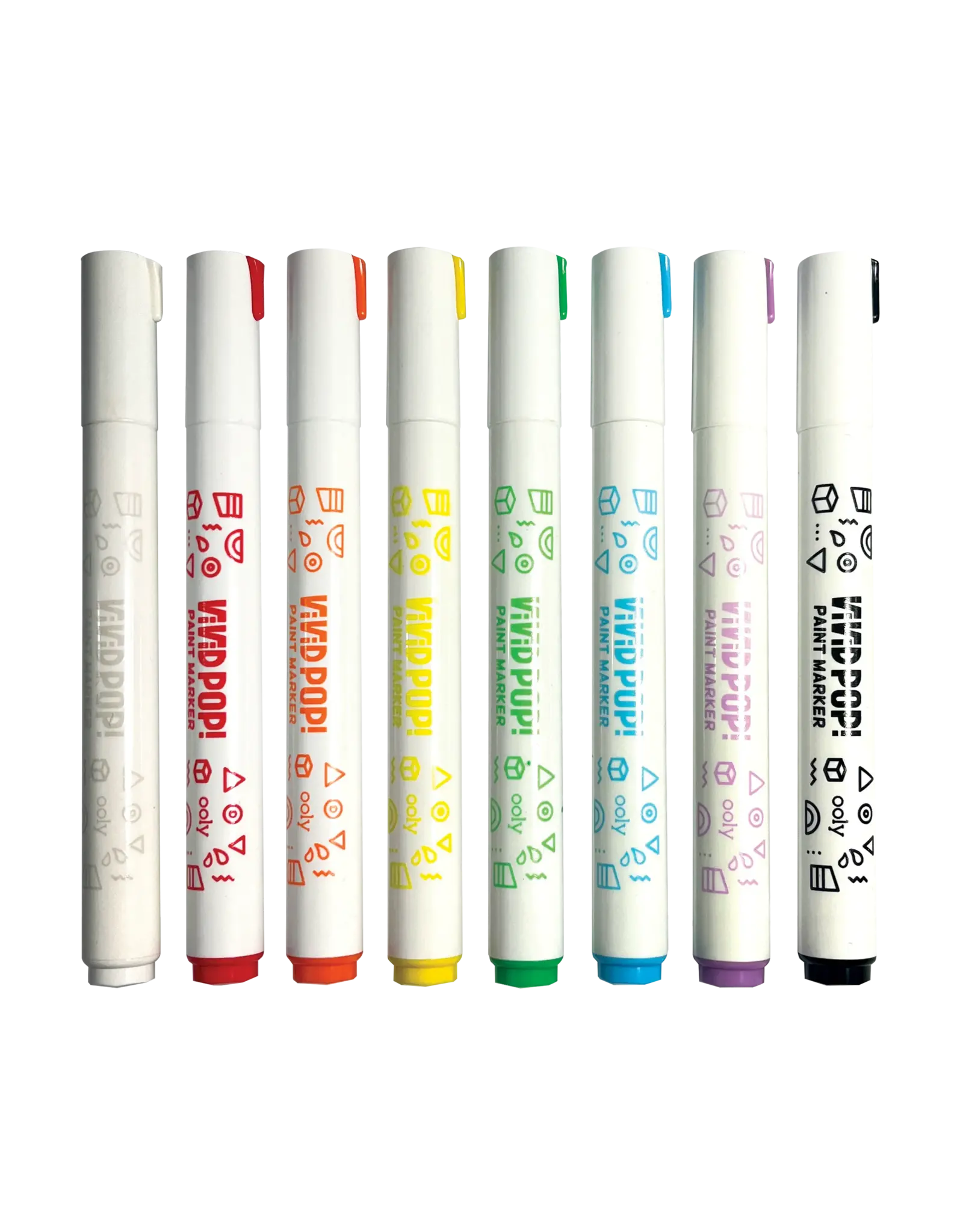 Ooly Vivid Pop! Water Based Paint Markers