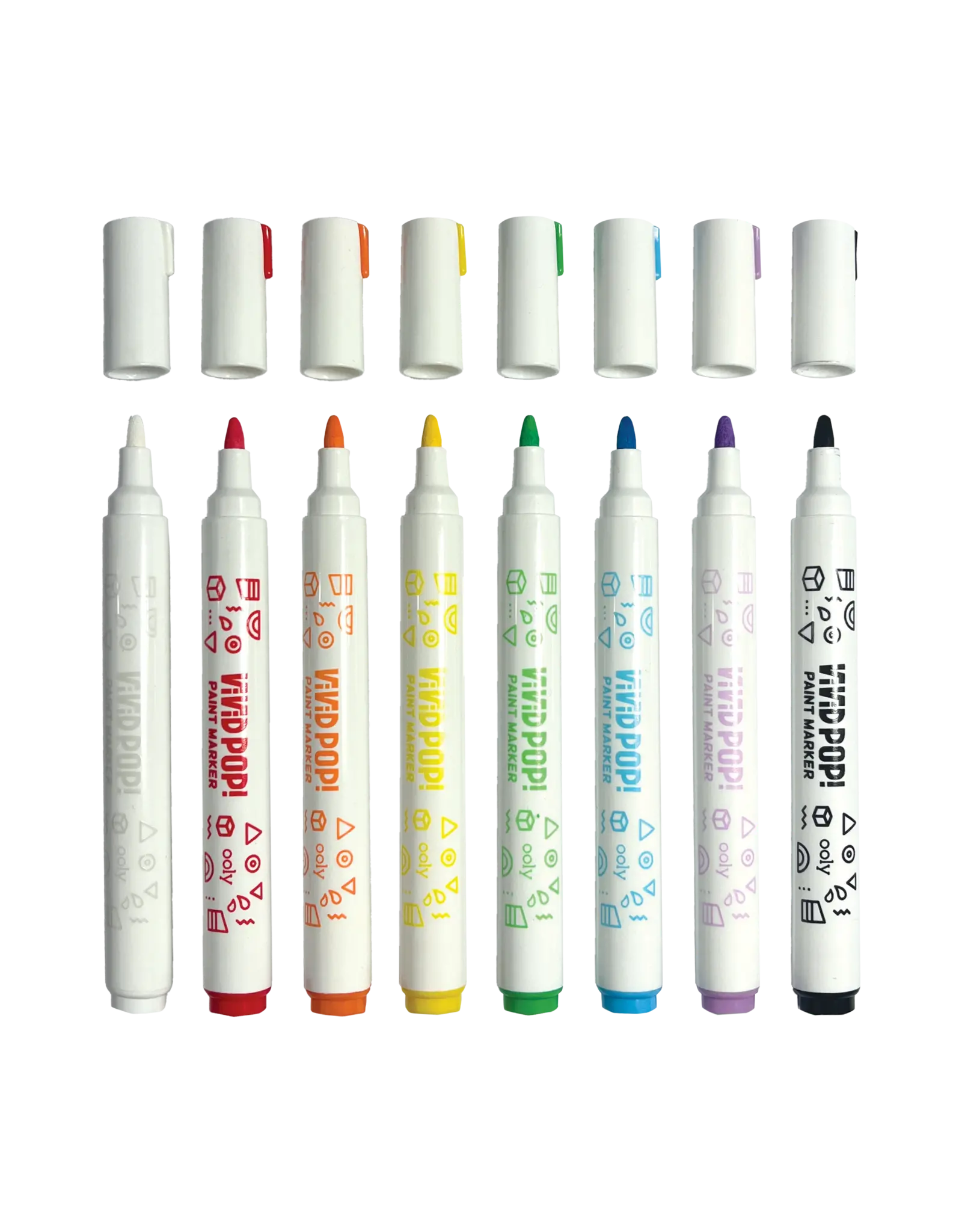 Ooly Vivid Pop! Water Based Paint Markers
