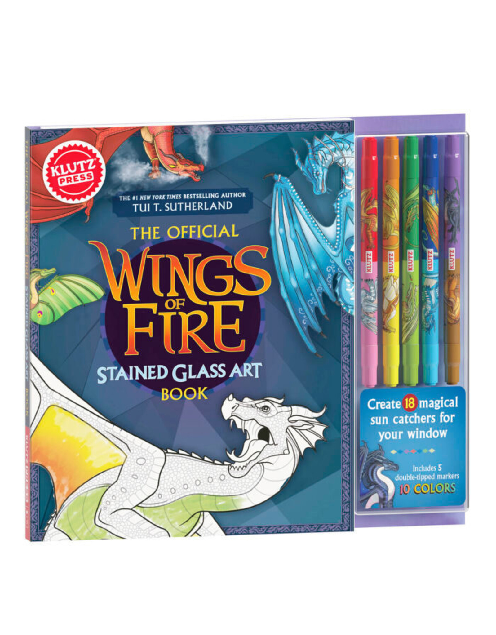 Klutz Wings of Fire Stained Glass Art