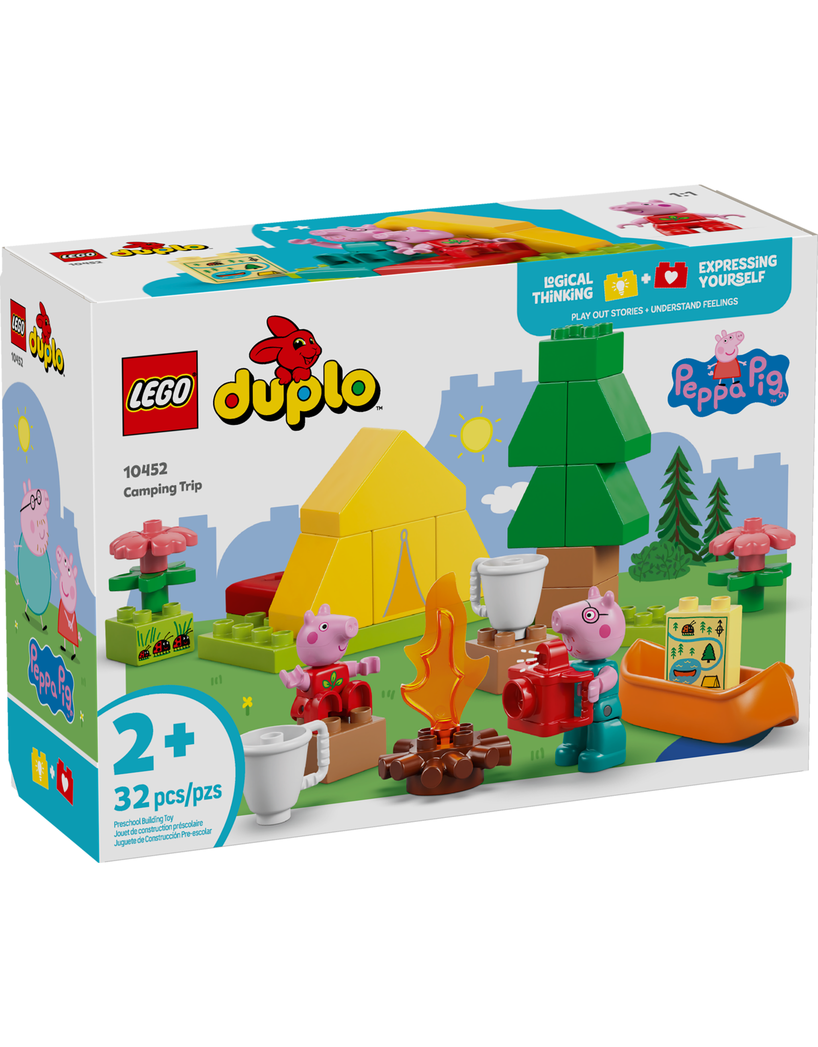 LEGO DUPLO Peppa Pig 10452 Camping Trip
