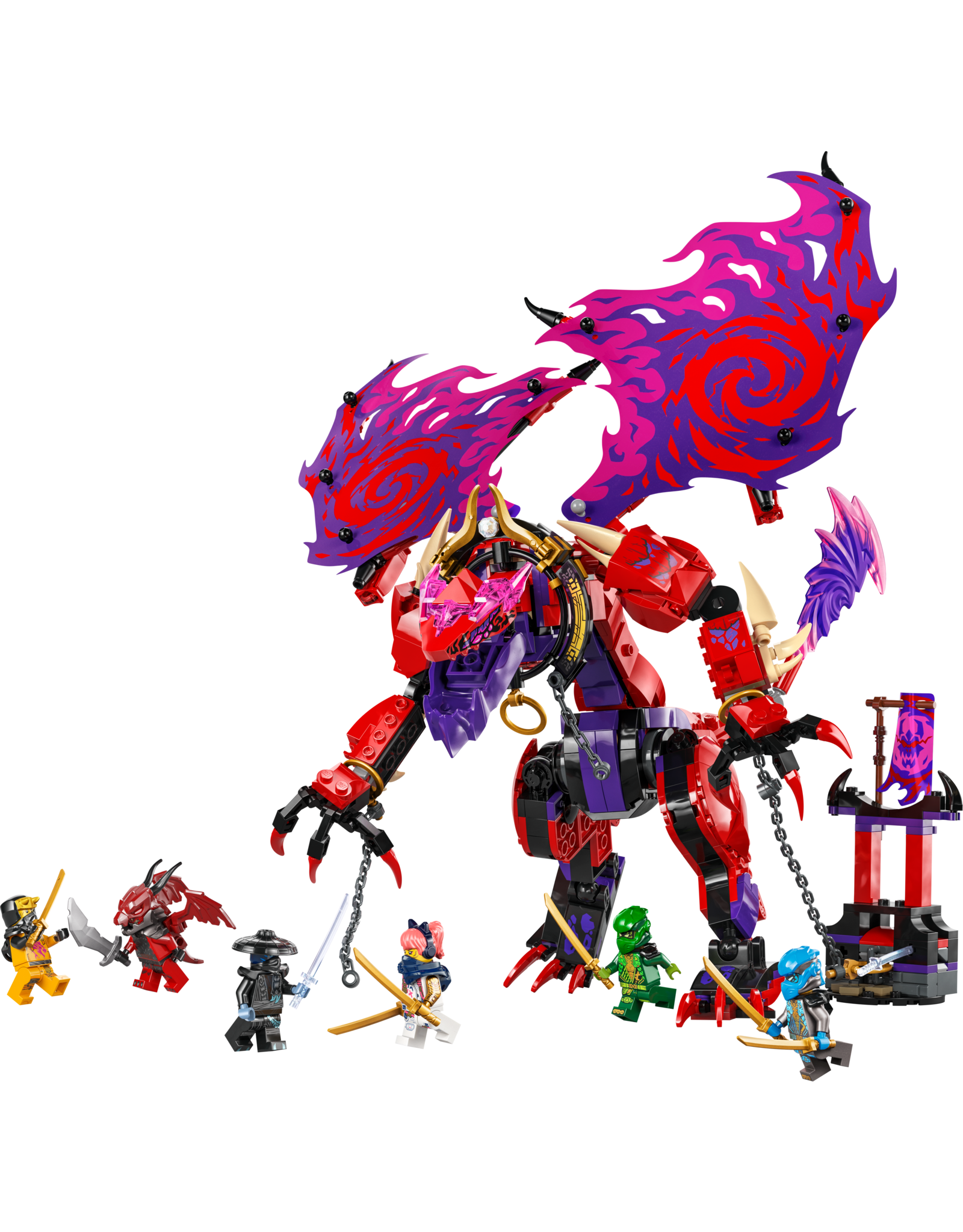 LEGO Ninjago 71832 Thunderfang Dragon of Chaos