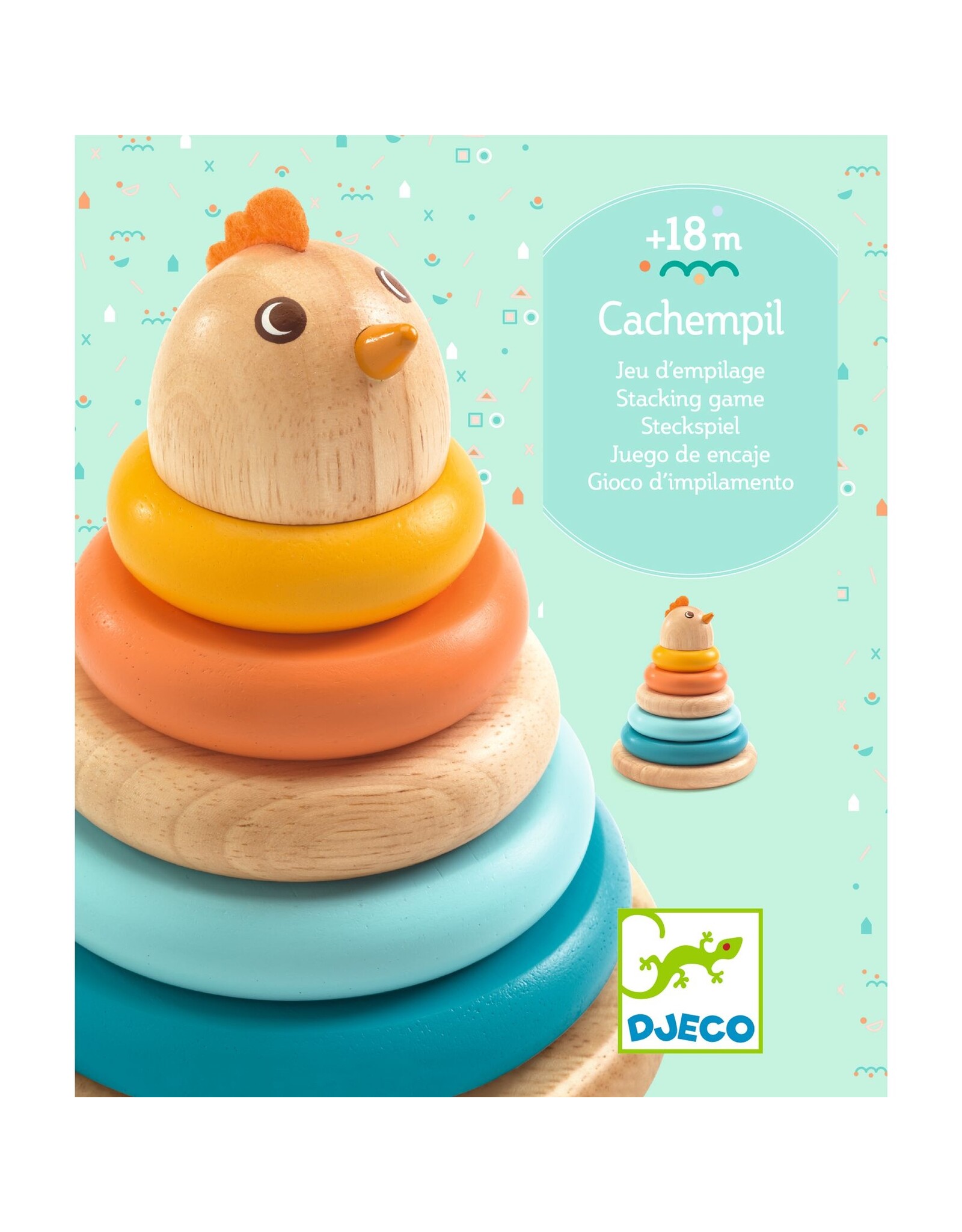 Djeco Cachempil Stacking Game