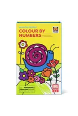 Colour by Numbers - Rainbow Garden