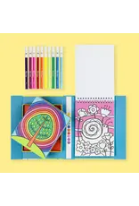 Colour by Numbers - Rainbow Garden