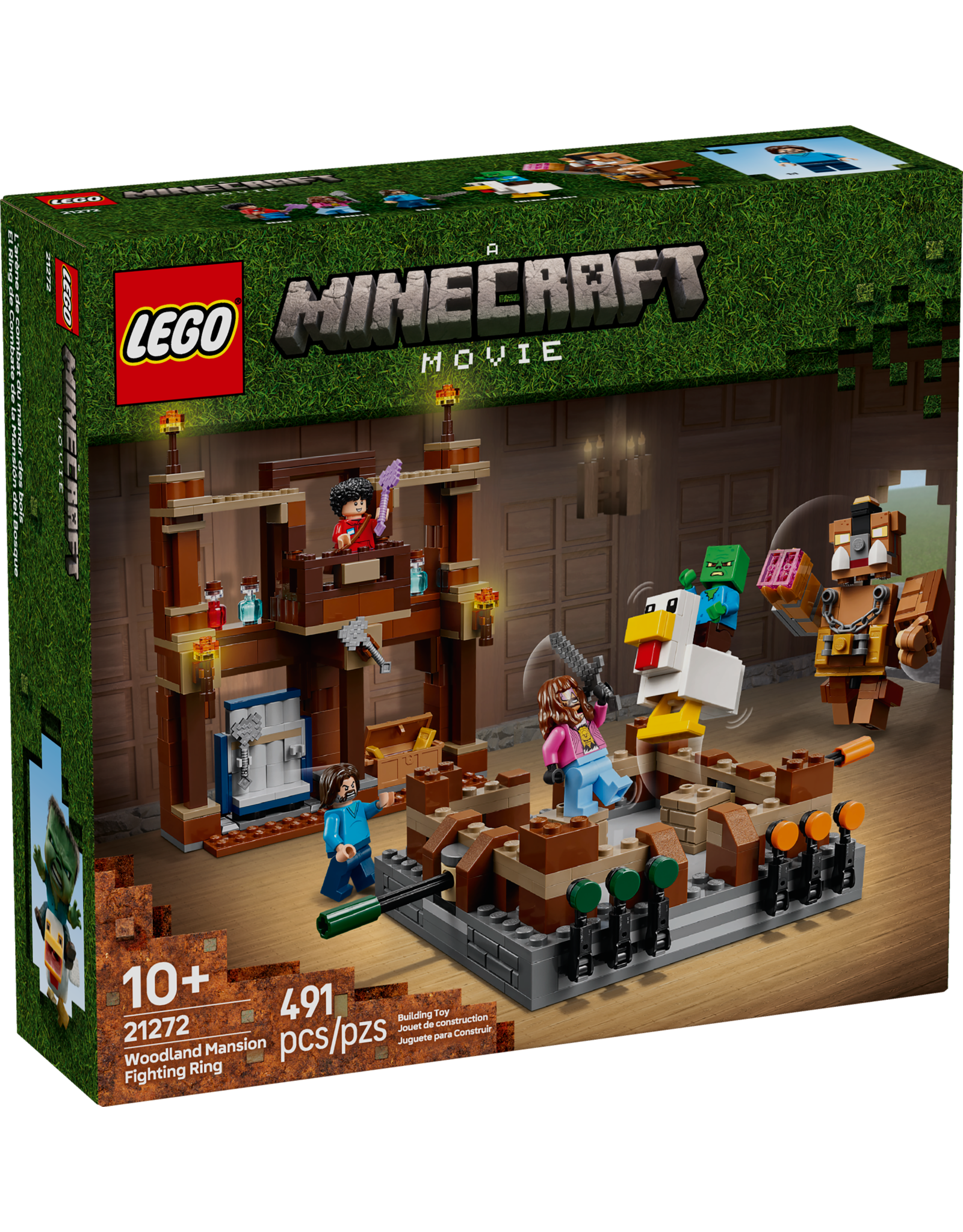 LEGO Minecraft 21272 Woodland Mansion Fighting Ring
