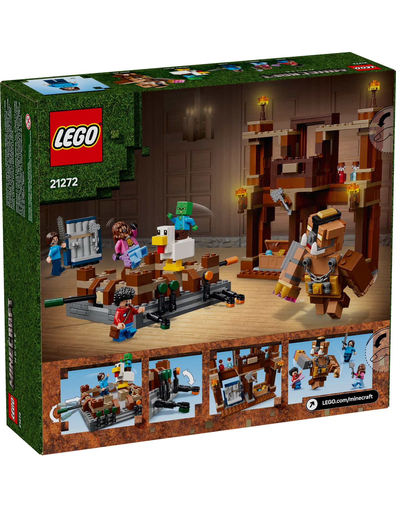 LEGO Minecraft 21272 Woodland Mansion Fighting Ring