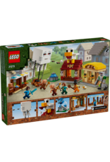 LEGO Minecraft 21273 The Ghast Balloon Village Attack