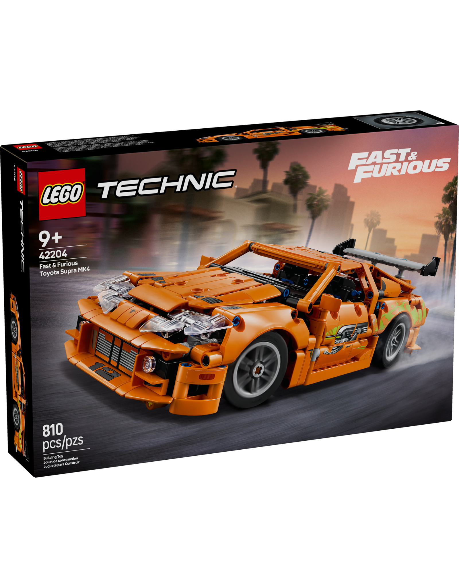 LEGO Technic 42204 Fast and Furious Toyota Supra MK4