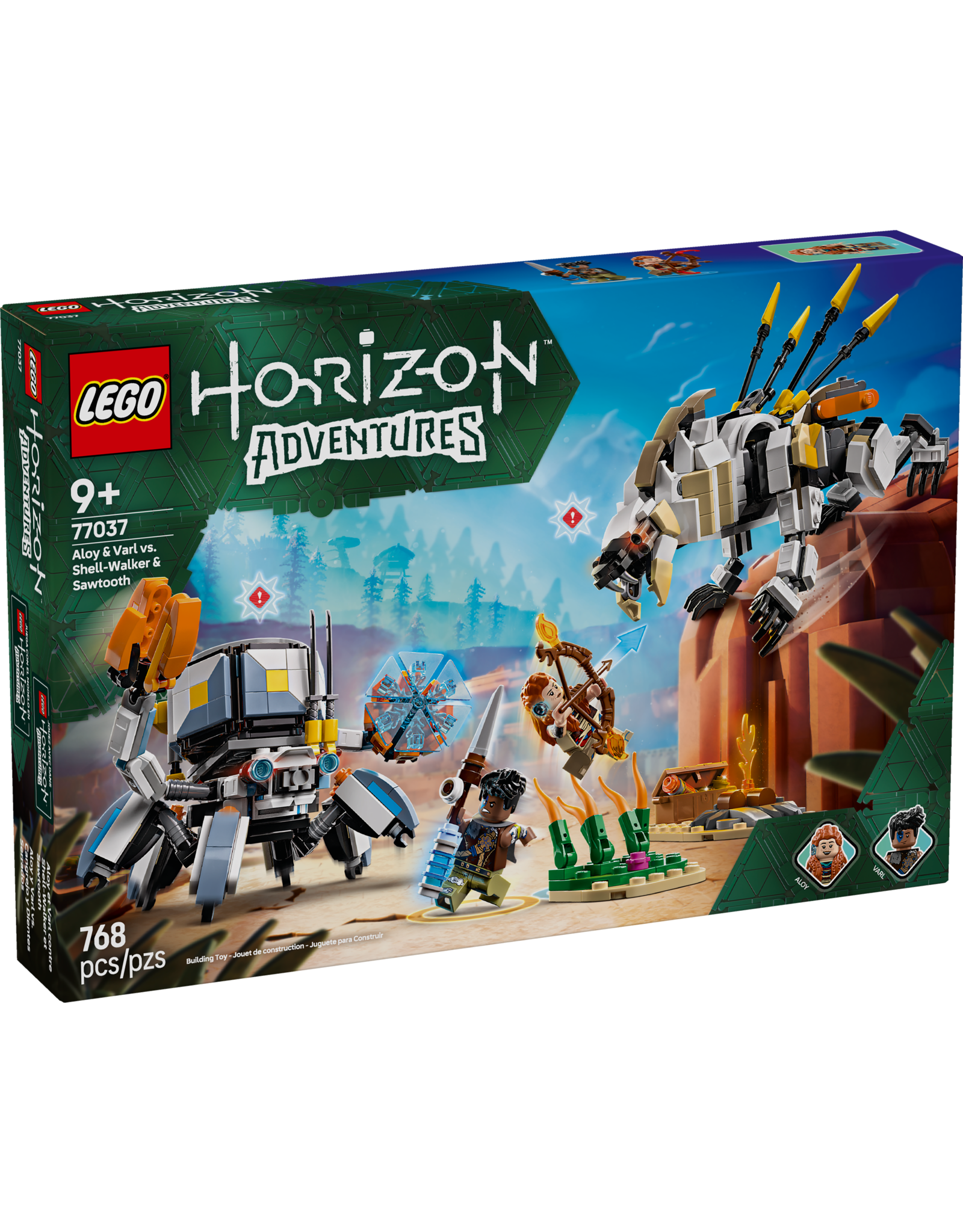 LEGO 77037 Aloy & Varl vs. Shell-Walker & Sawtooth