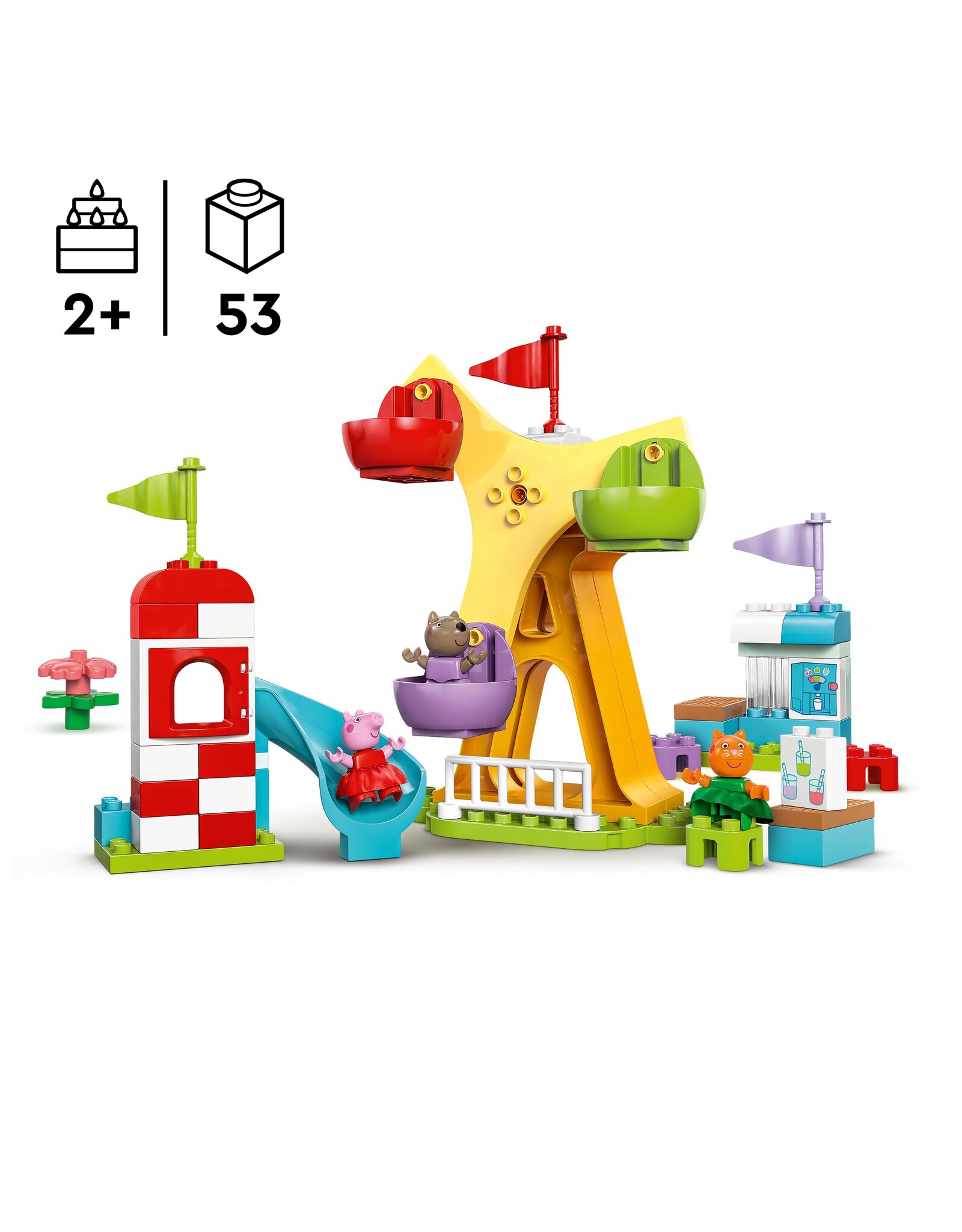 LEGO DUPLO Peppa Pig 10453 Funfair