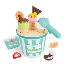 Hape Pretend Scoop & Serve Ice Cream Set