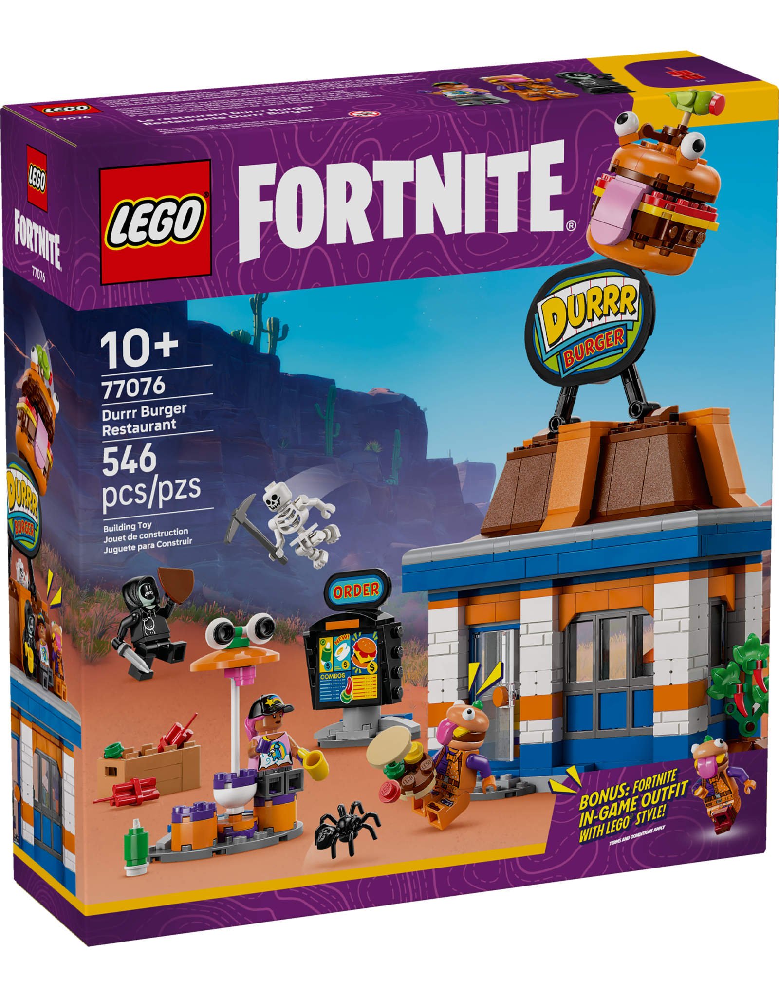 LEGO Fortnite 77076 Durrr Burger Restaurant