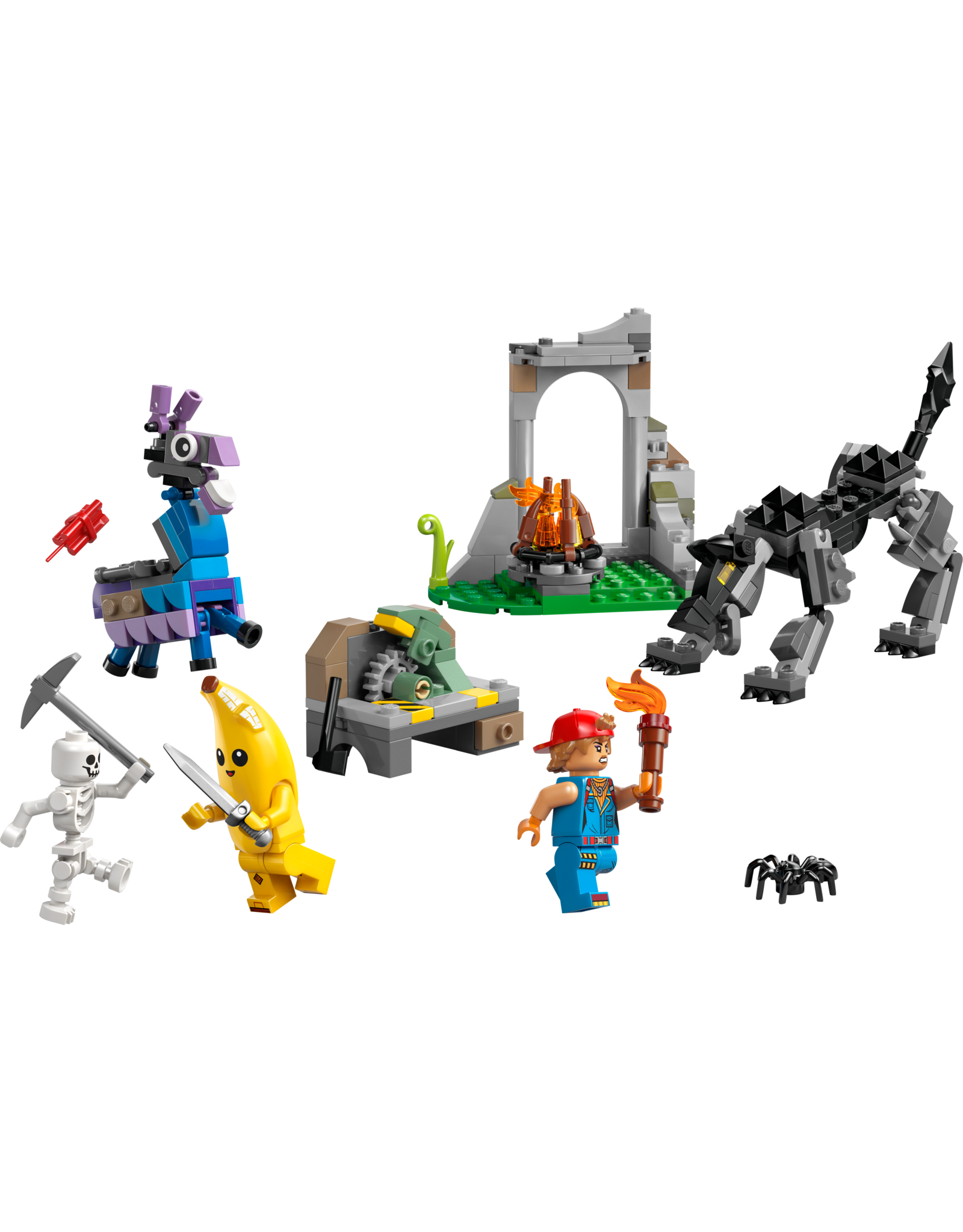 LEGO Fortnite 77075 Peely & Sparkplug's Camp