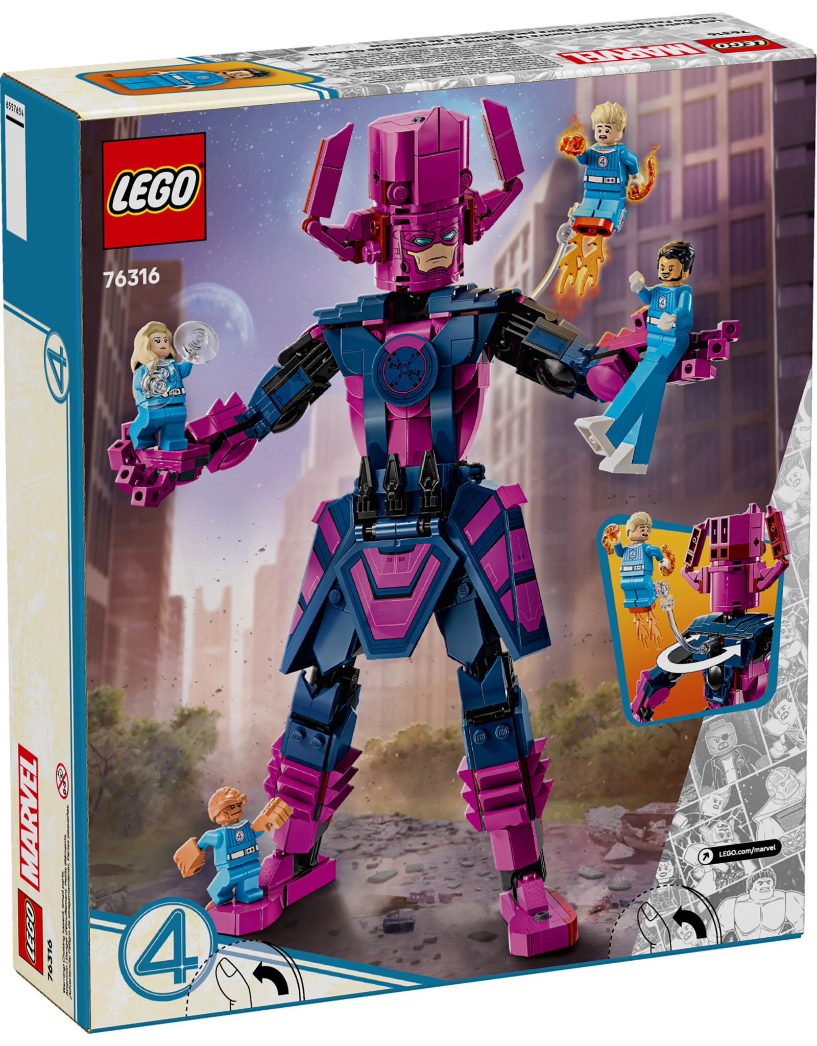 LEGO Super Heroes Fantastic Four vs. Galactus Construction Figure