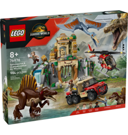 LEGO Jurassic World 76976 Spinosaurus & Quetzalcoatlus Air Mission