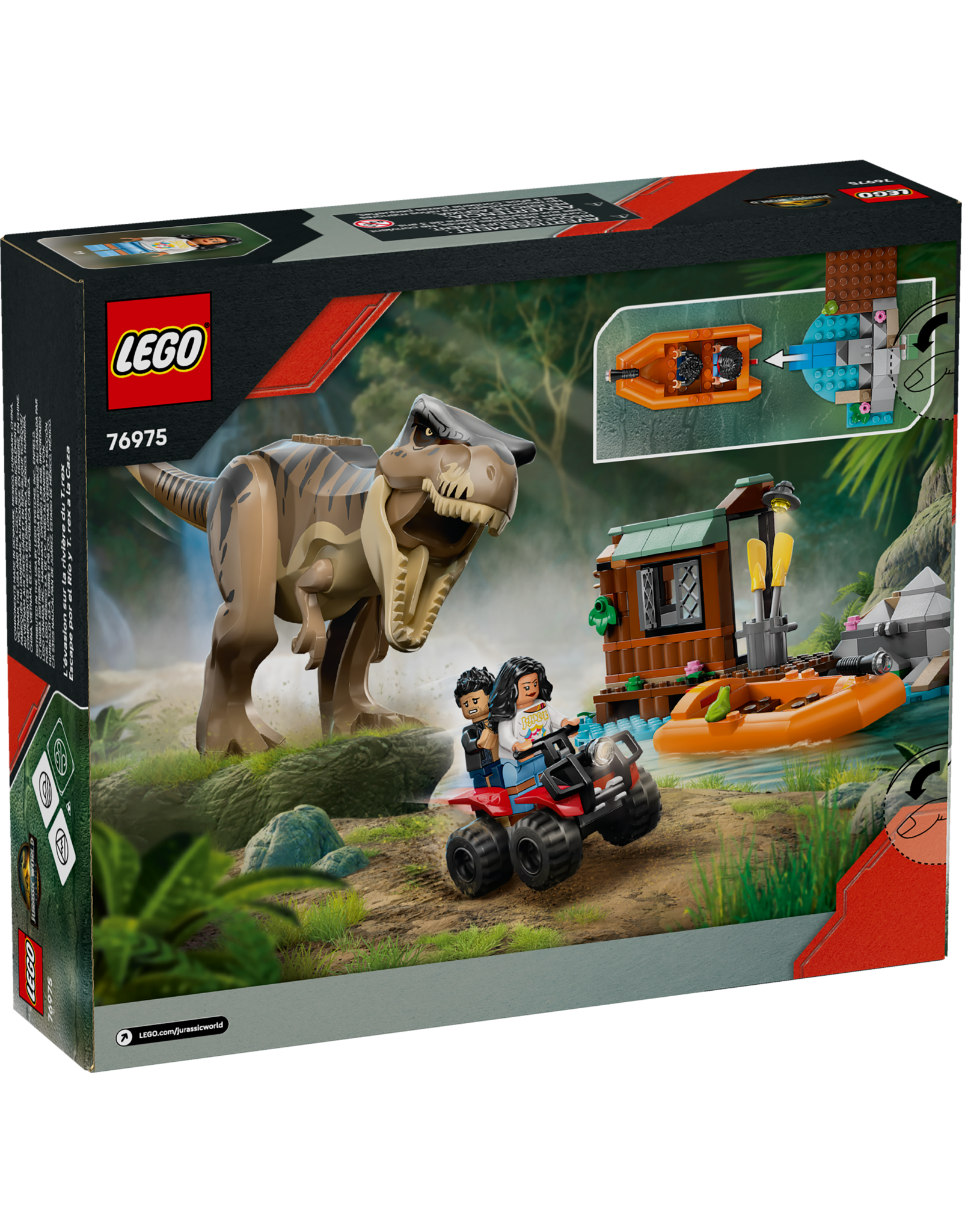 LEGO Jurassic World T. rex River Escape