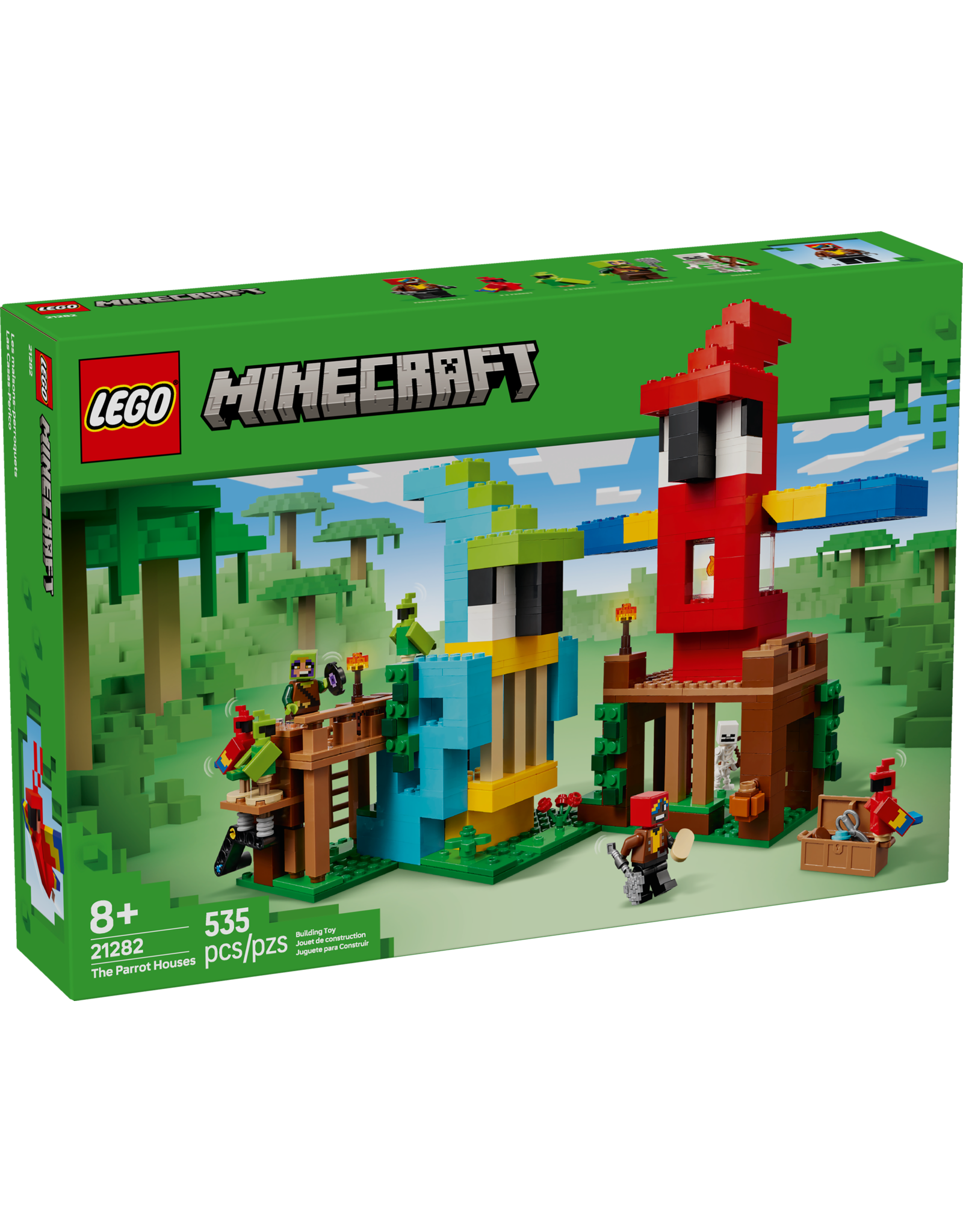 LEGO Minecraft The Parrot Houses