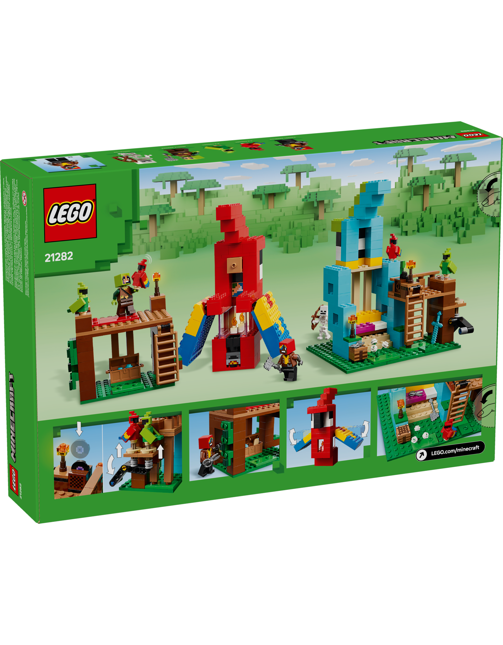 LEGO Minecraft The Parrot Houses