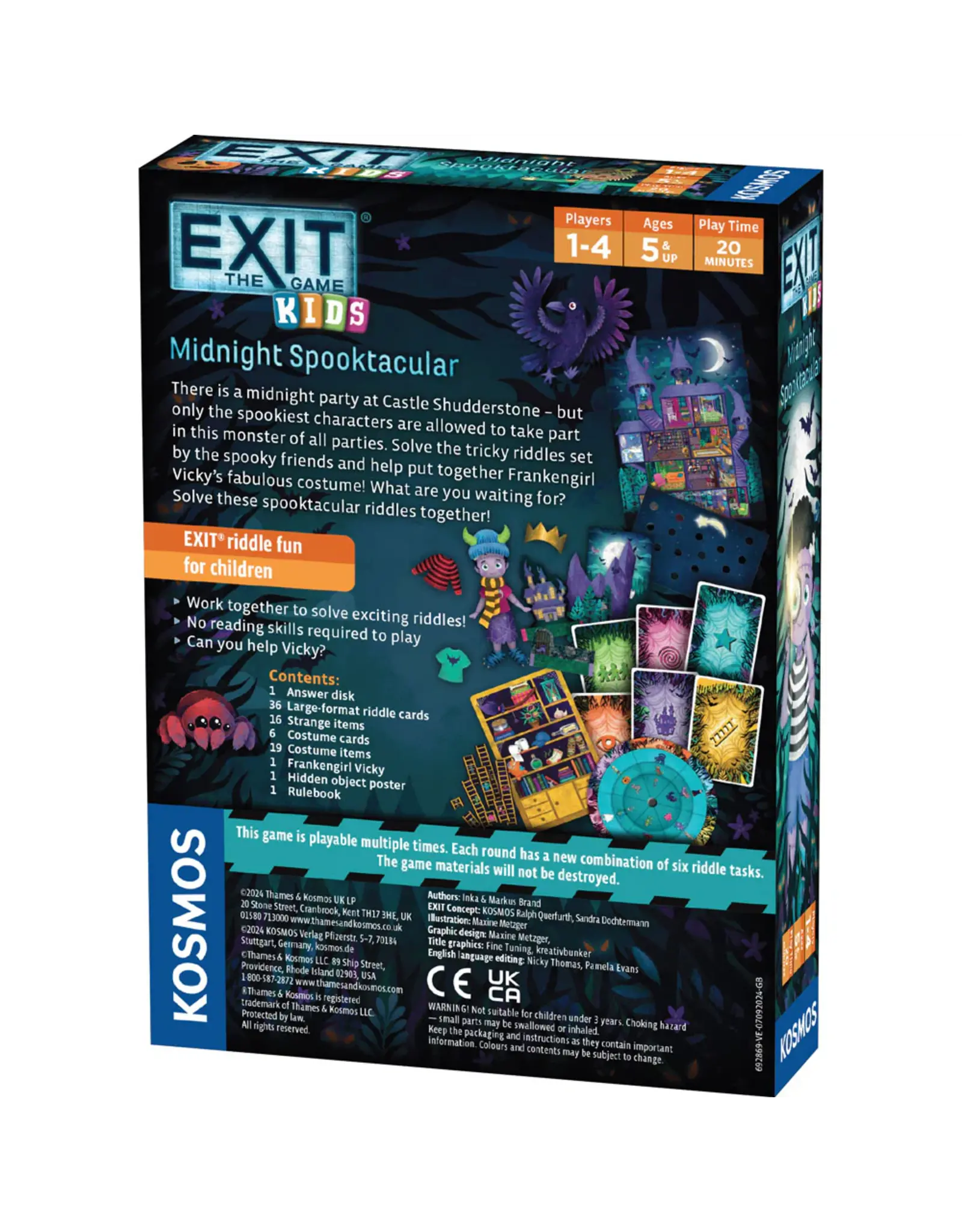 Thames & Kosmos Exit The Game Kids: Midnight Spooktacular