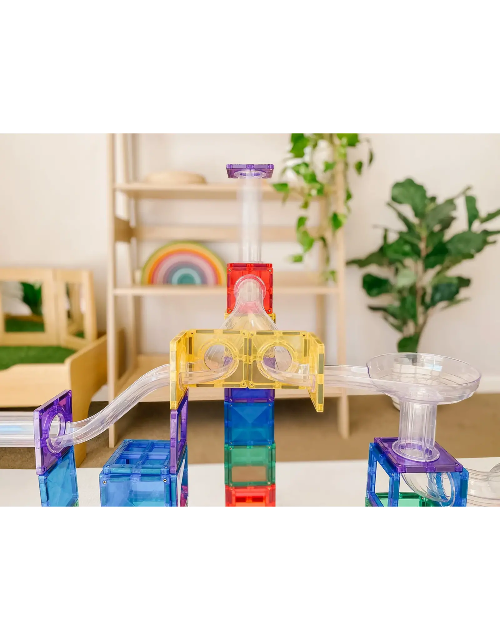 Connetix Rainbow Ball Run Pack 92 pc