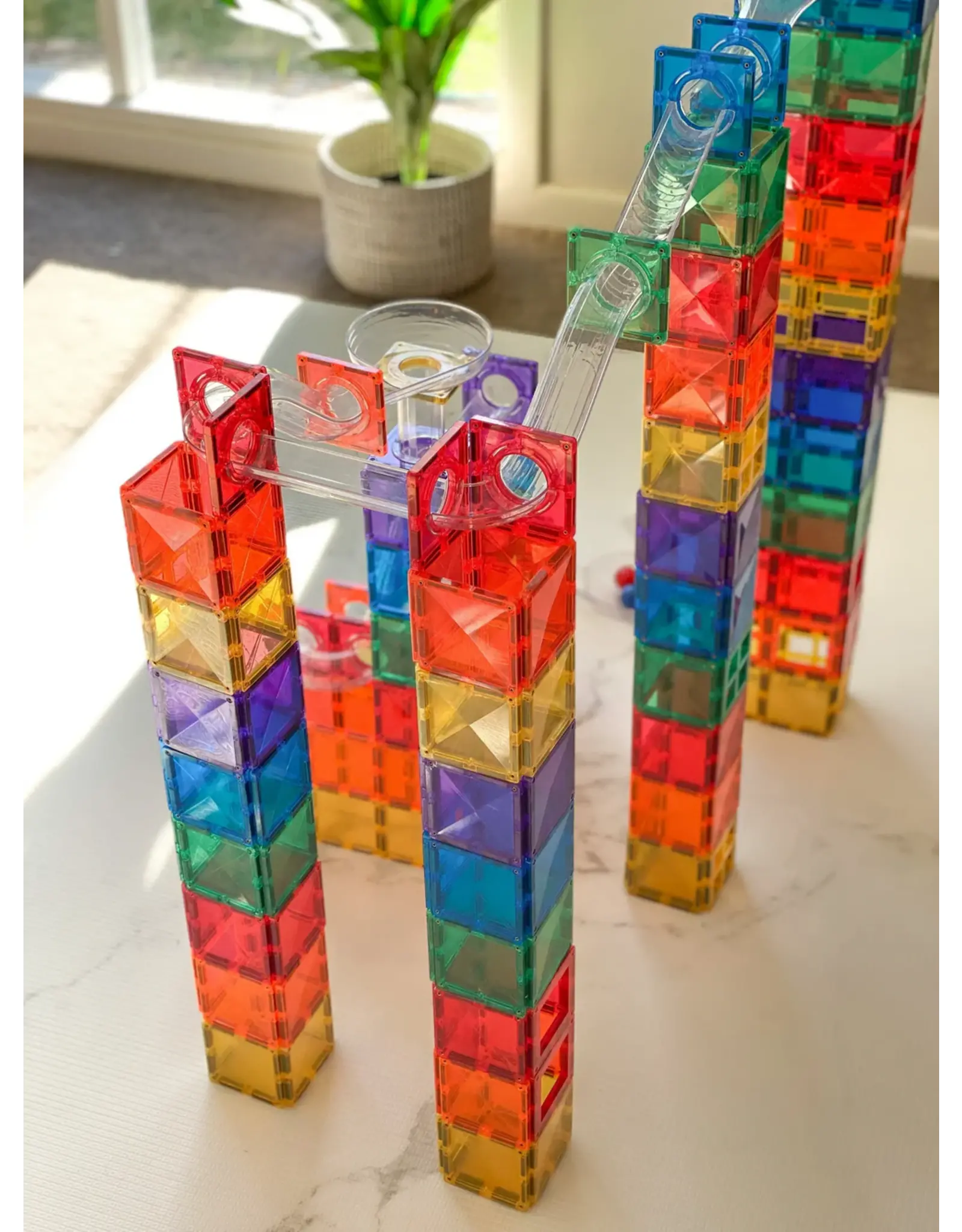 Connetix Rainbow Ball Run Pack 92 pc