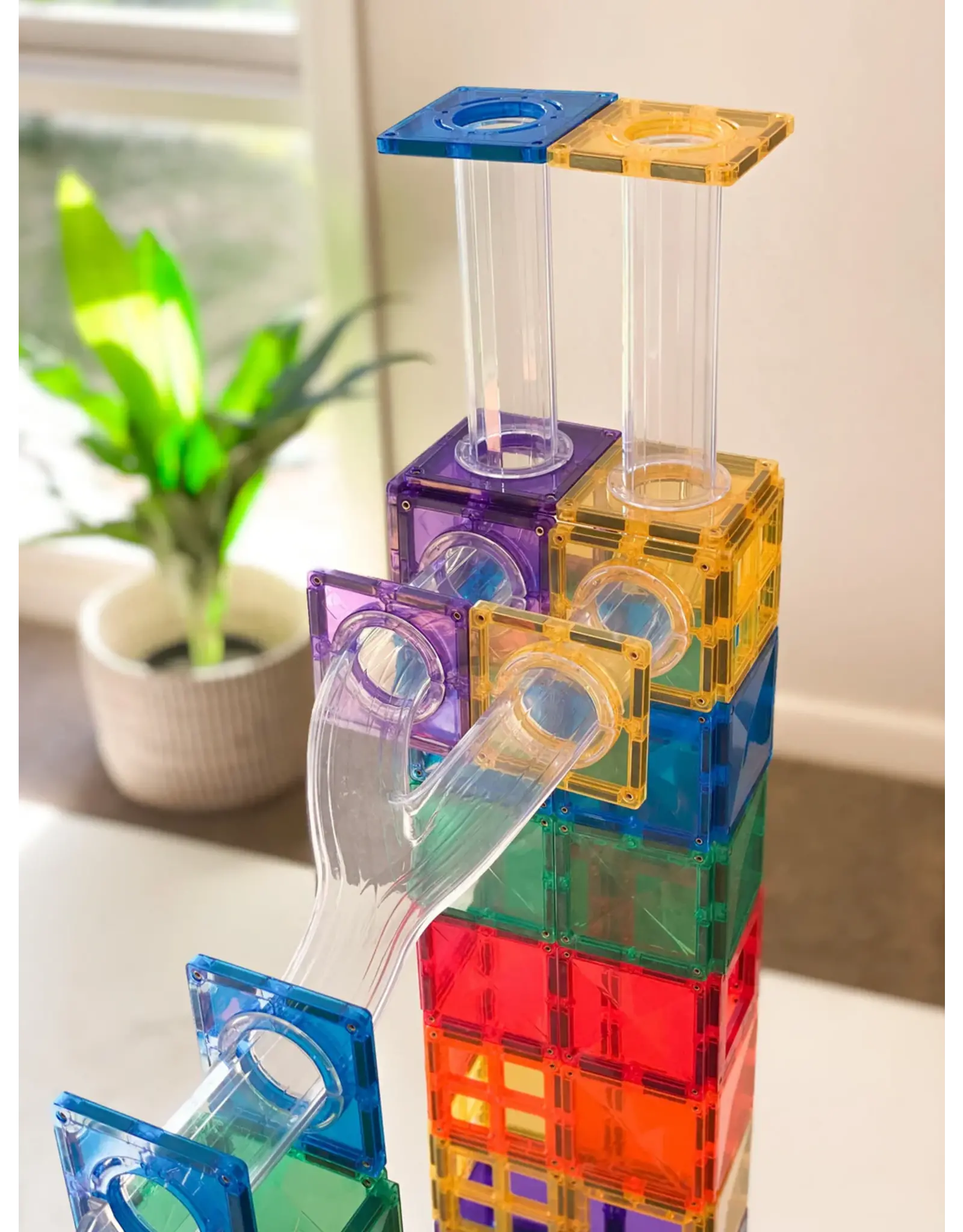 Connetix Rainbow Ball Run Pack 92 pc