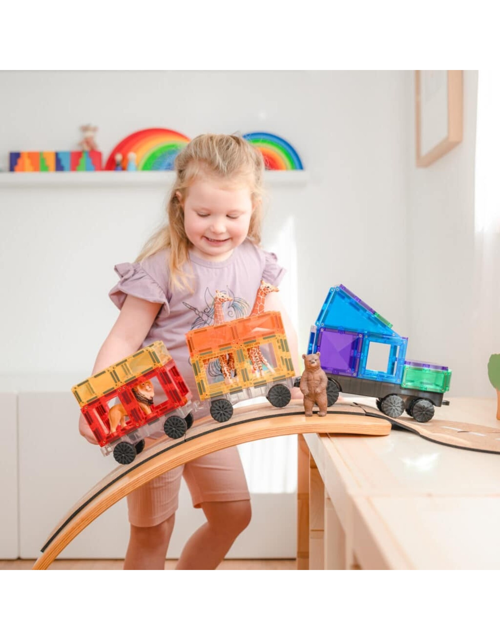 Connetix Rainbow Transport Pack 50 pc