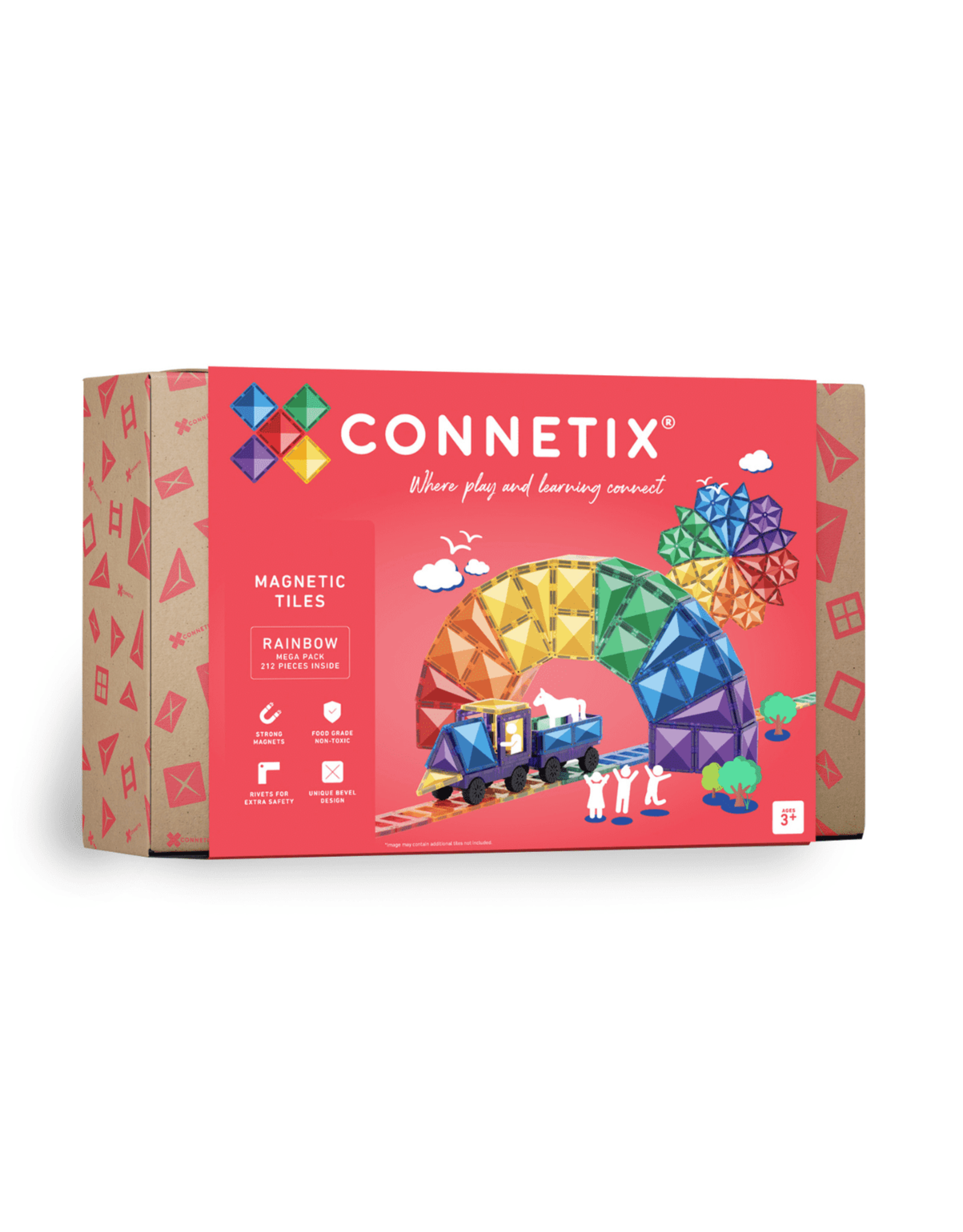 Connetix Rainbow Mega Pack 212 pc