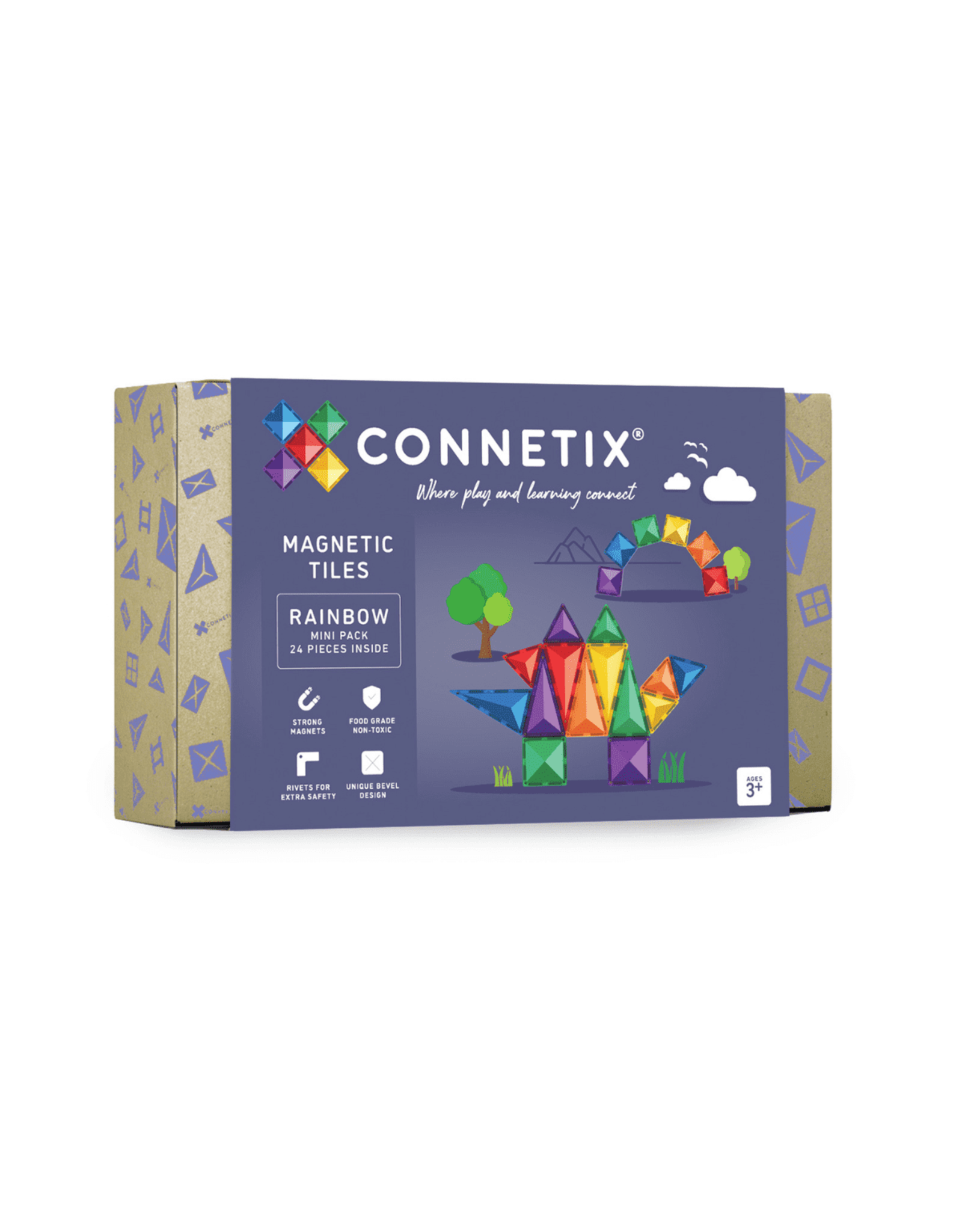Connetix Rainbow Mini Pack 24 pc