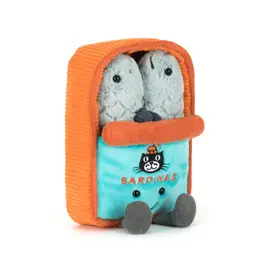 Jellycat Amuseables Sardine Tin Jellycat Amuseables Sardine Tin