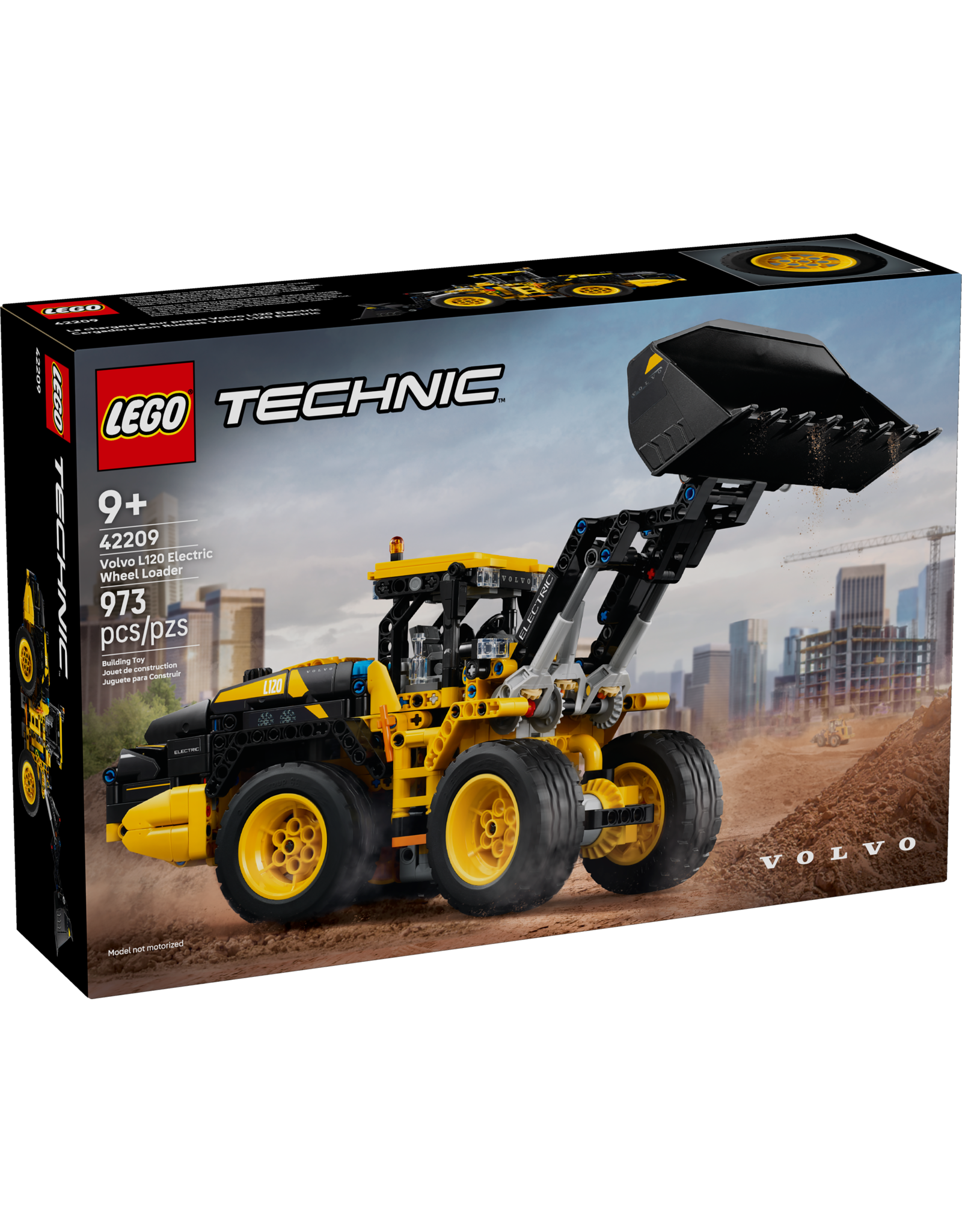 LEGO Technic 42209 Volvo L120 Electric Wheel Loader