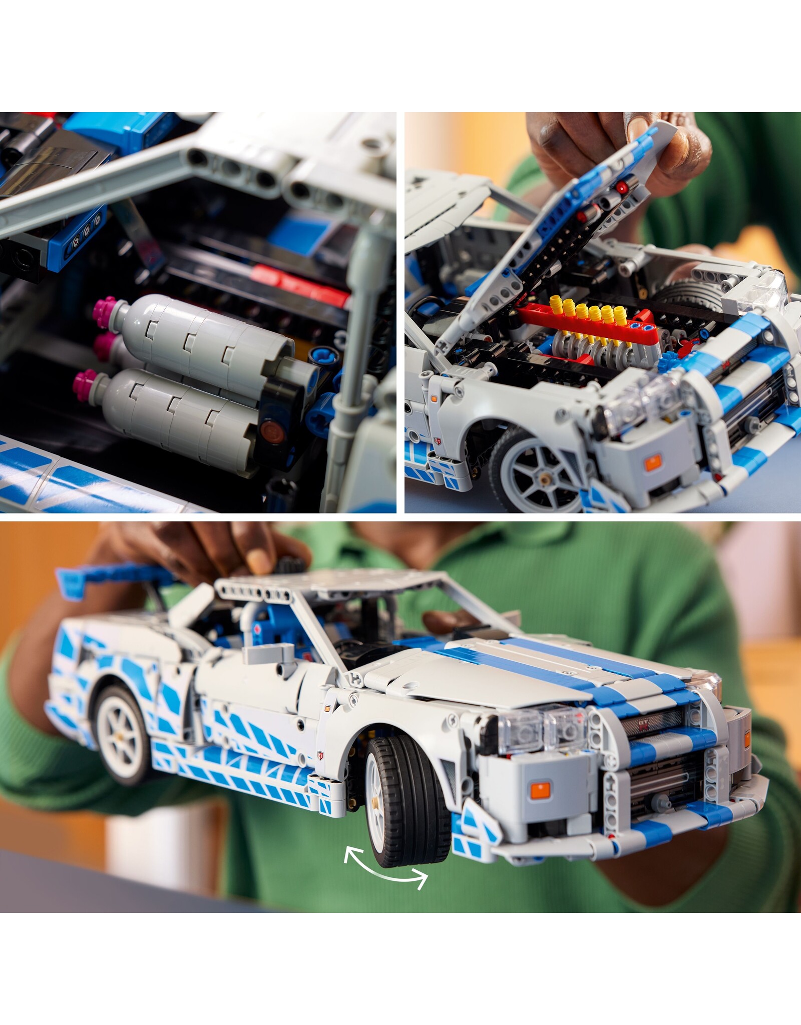 LEGO Technic 42210 2 Fast 2 Furious Nissan Skyline GT-R (R34) Car