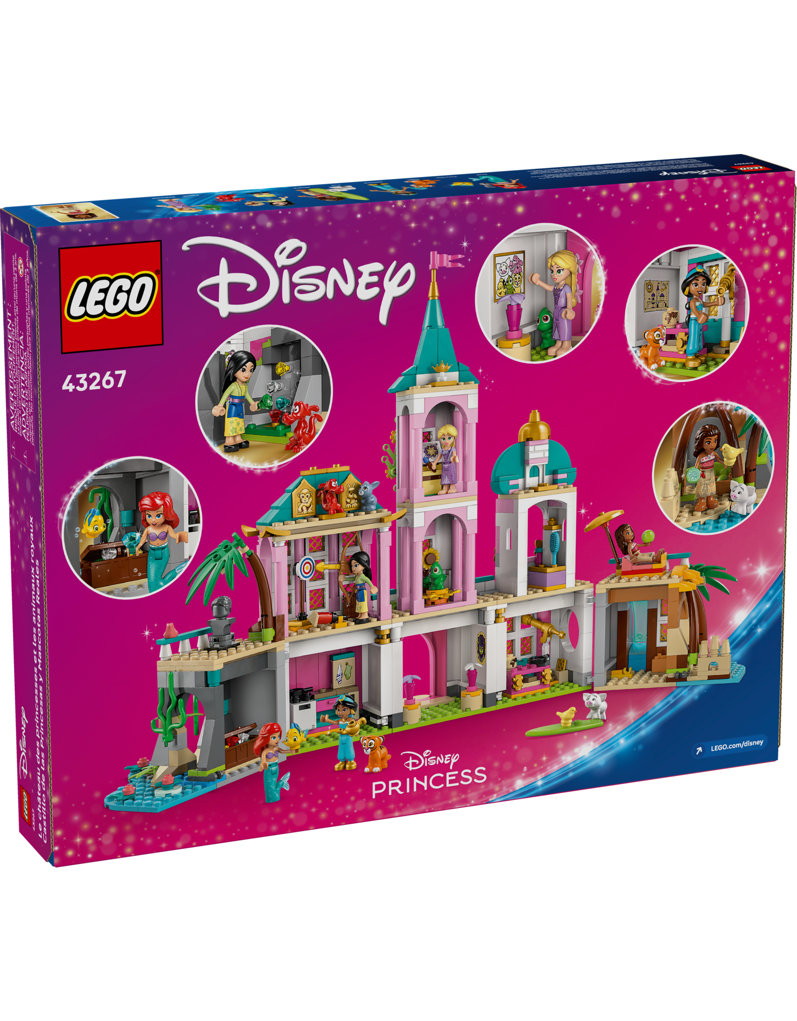 LEGO Disney Princess 43267 Princess Castle & Royal Pets