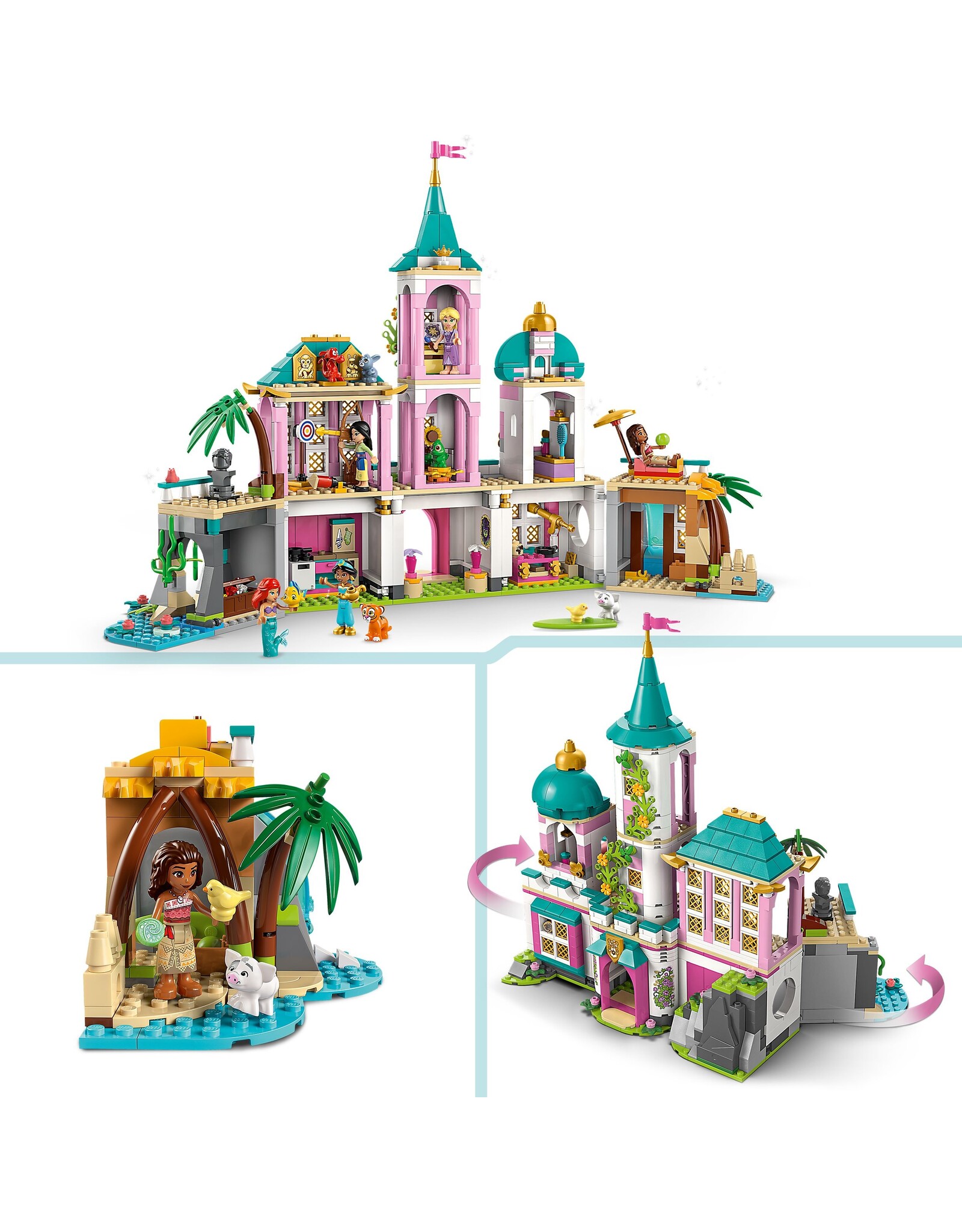 LEGO Disney Princess 43267 Princess Castle & Royal Pets