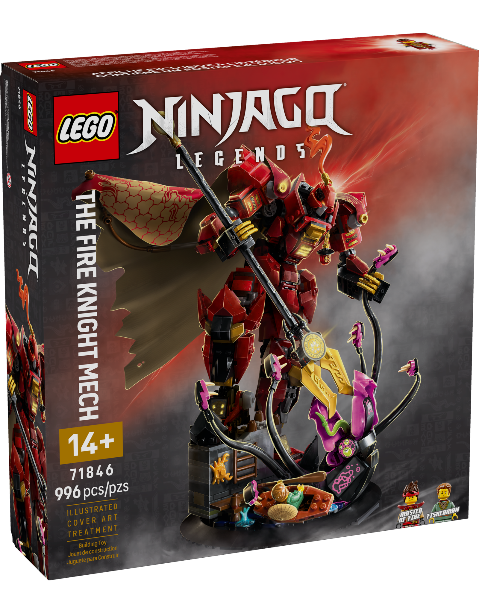 LEGO Ninjago 71846  The Fire Knight Mech