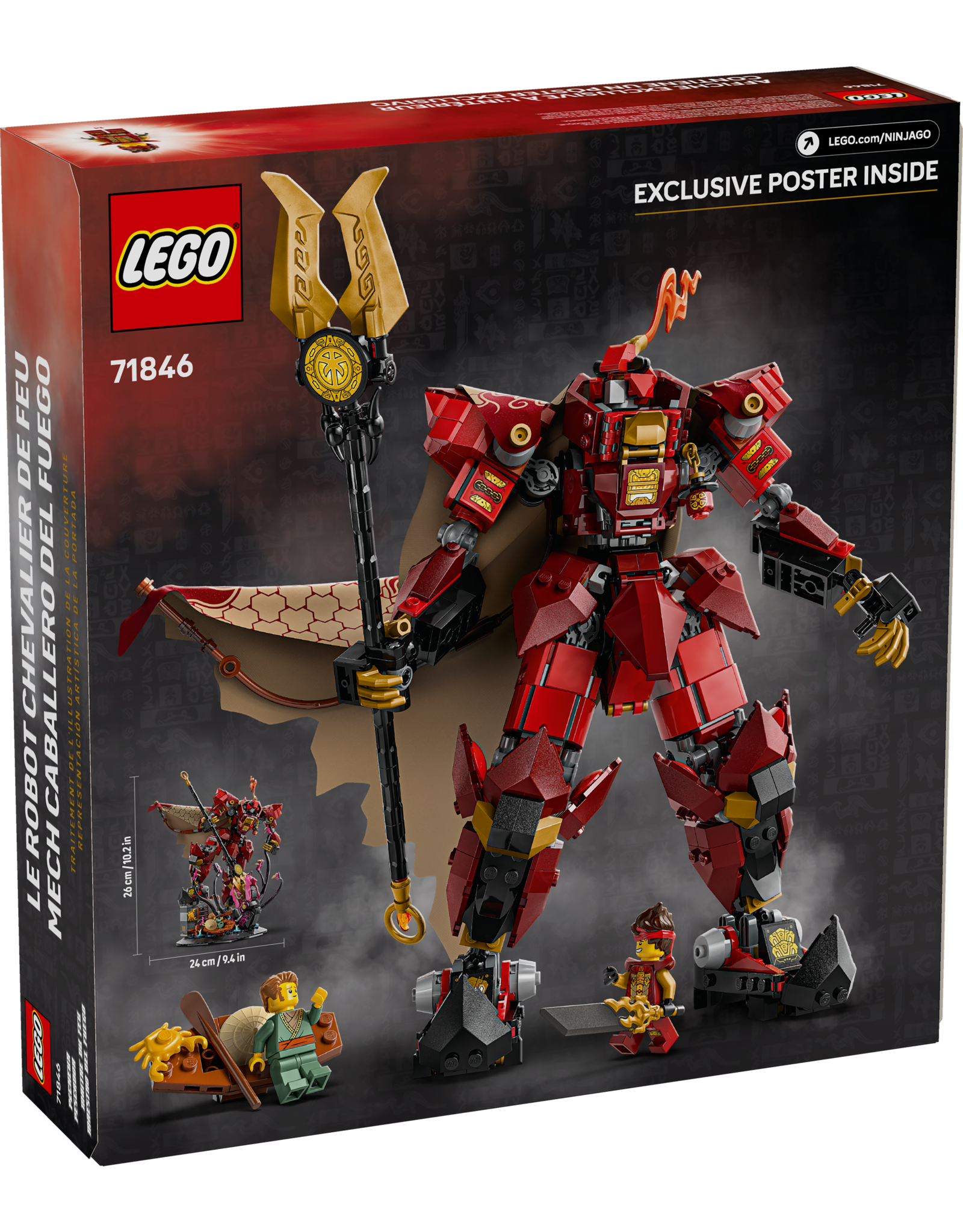 LEGO Ninjago 71846  The Fire Knight Mech