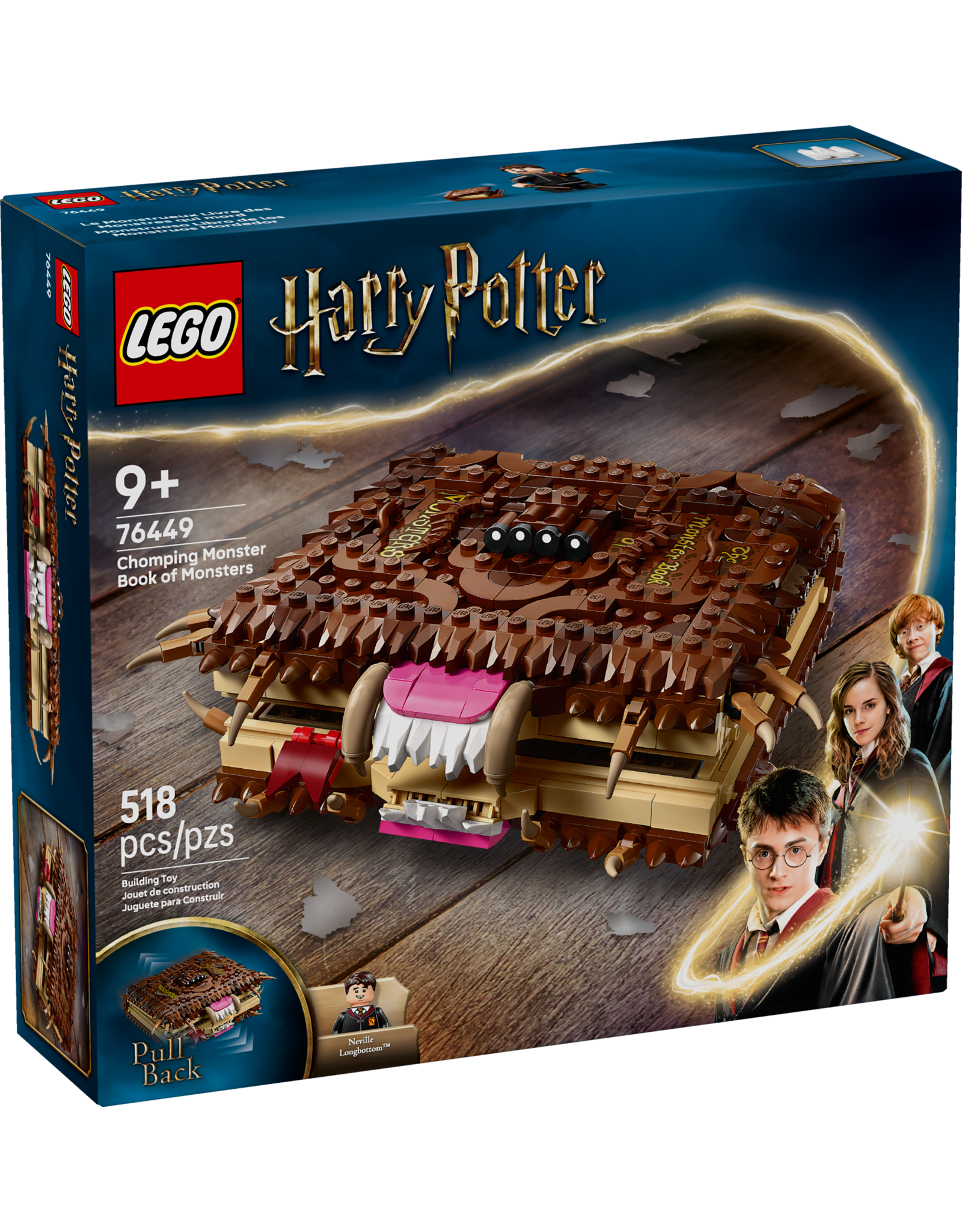 LEGO Harry Potter TM 76449 Chomping Monster Book of Monsters