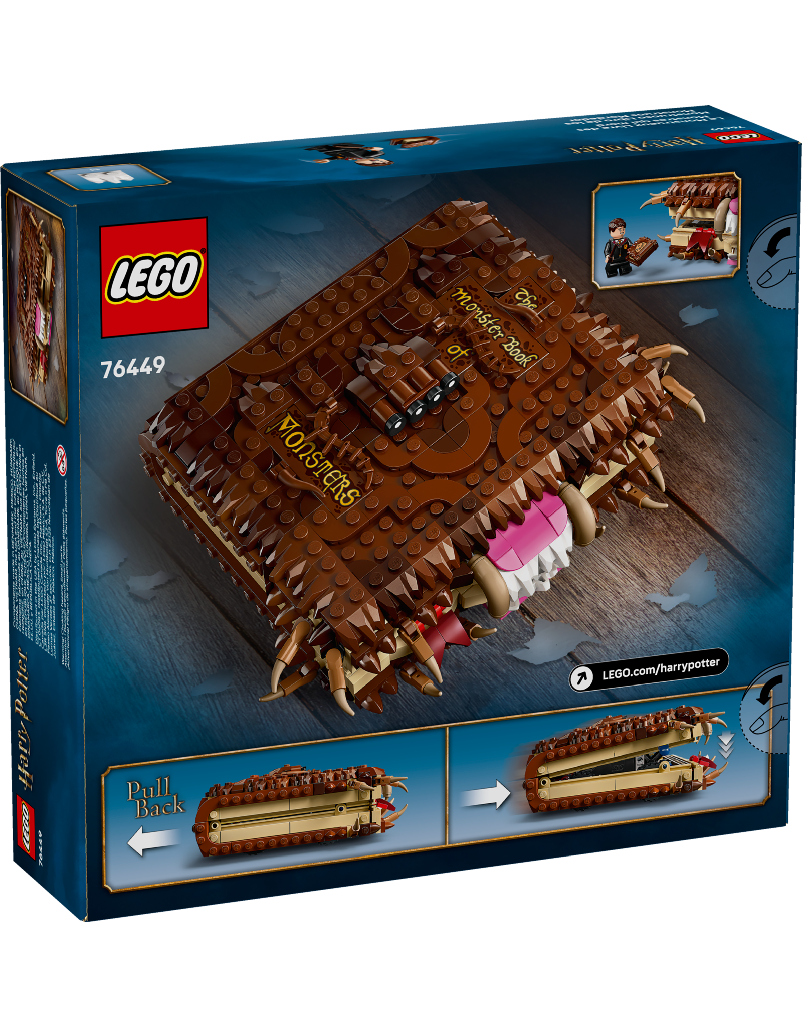 LEGO Harry Potter TM 76449 Chomping Monster Book of Monsters