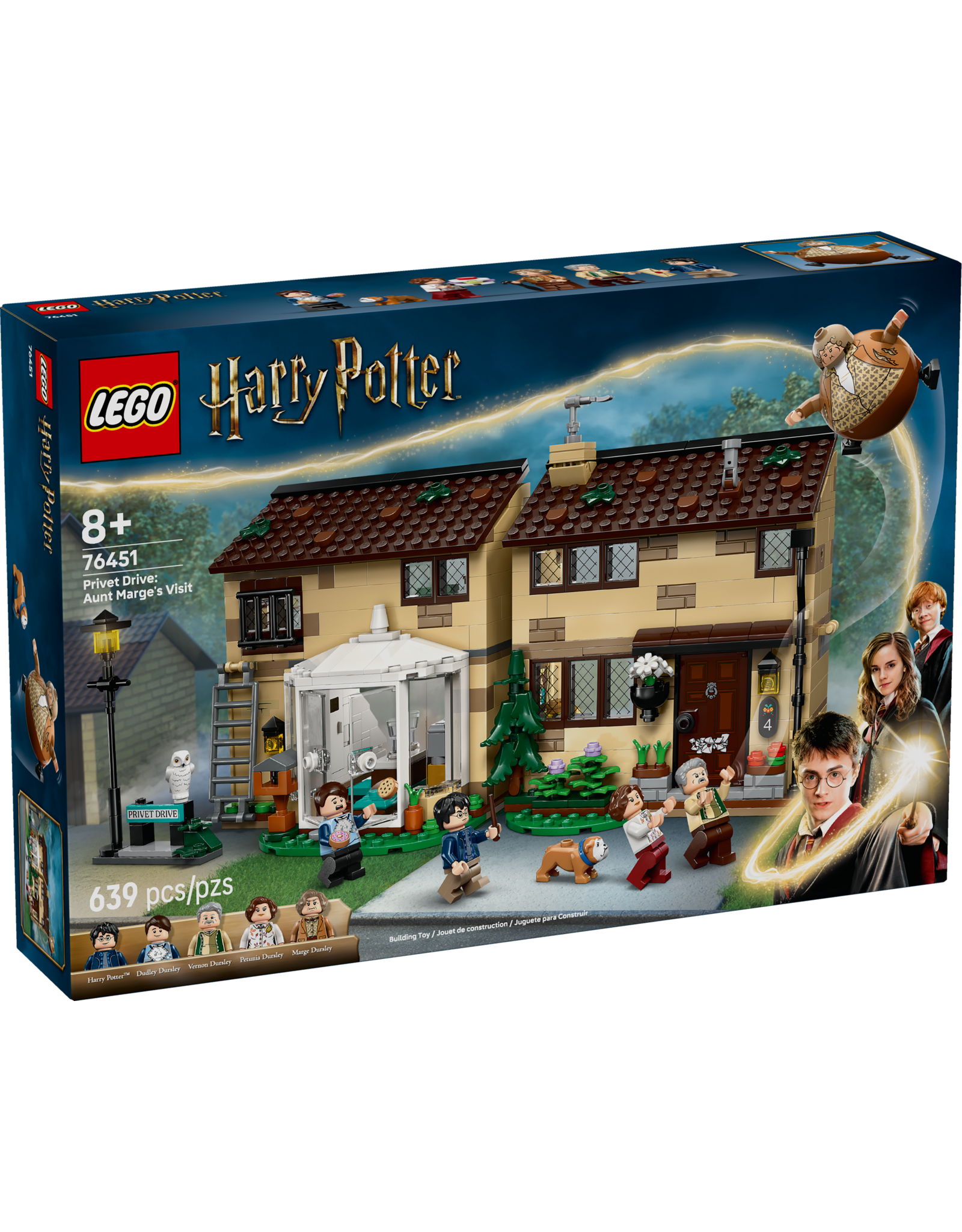 LEGO Harry Potter TM 76451 Privet Drive: Aunt Marge's Visit
