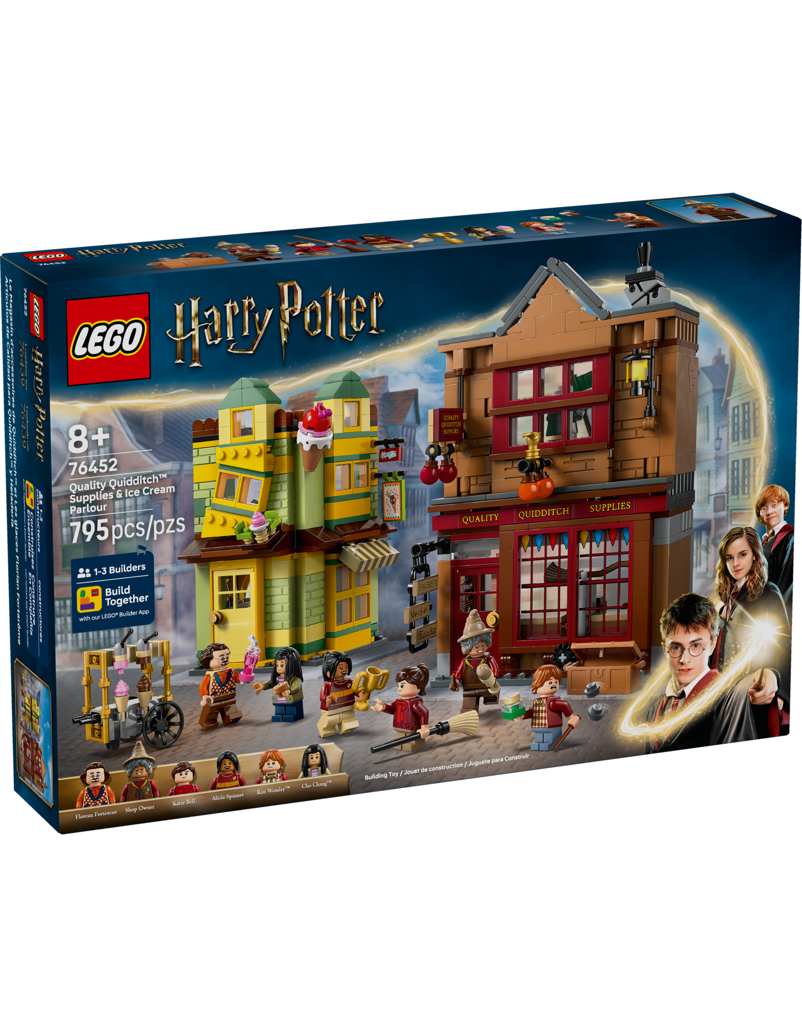 LEGO Harry Potter TM 76452 Quality Quidditch™ Supplies & Ice Cream Parlour