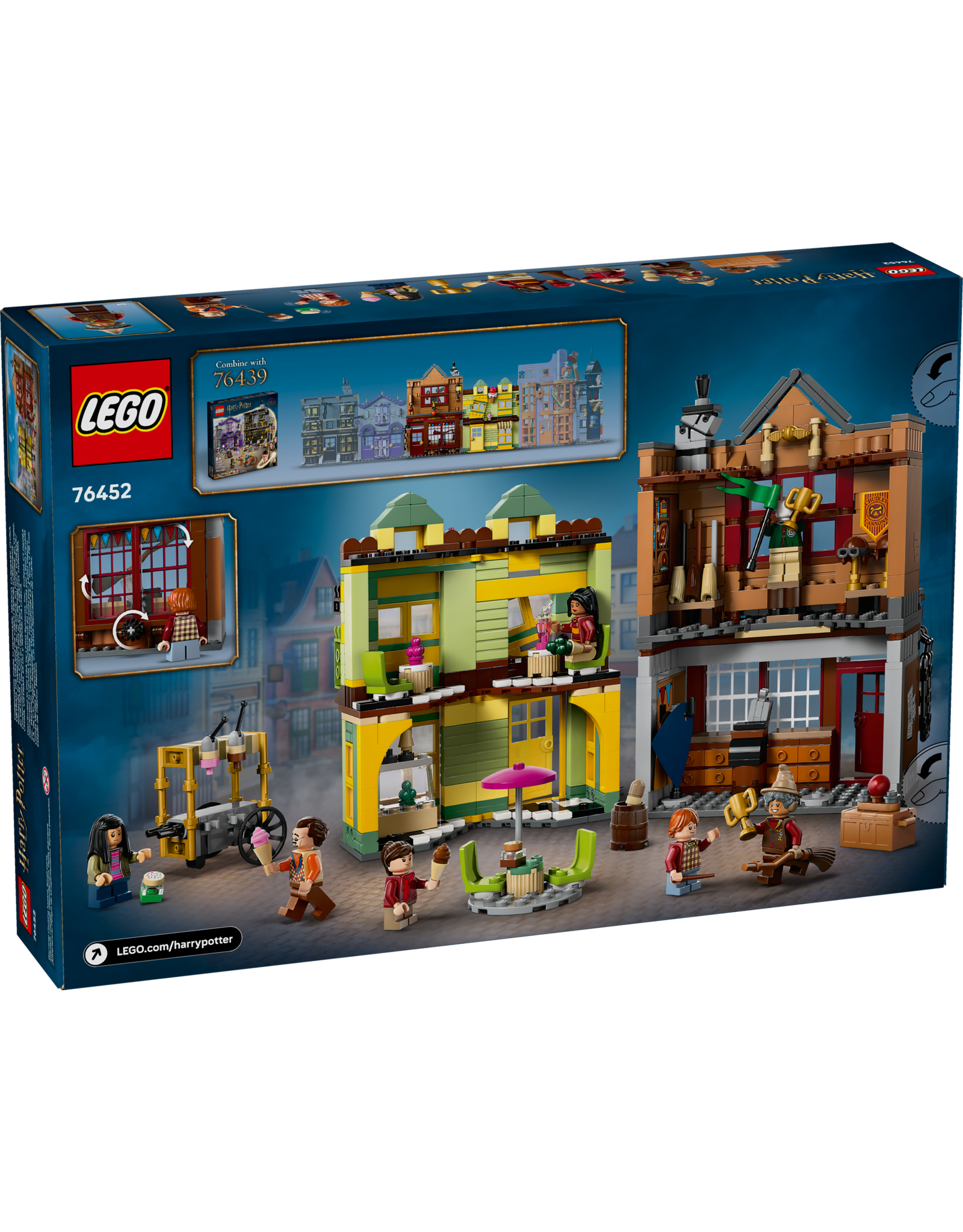 LEGO Harry Potter TM 76452 Quality Quidditch™ Supplies & Ice Cream Parlour