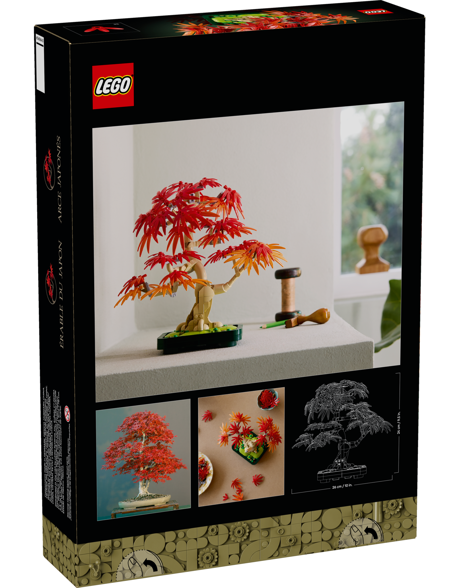 LEGO Botanicals 10348 Japanese Red Maple Bonsai Tree